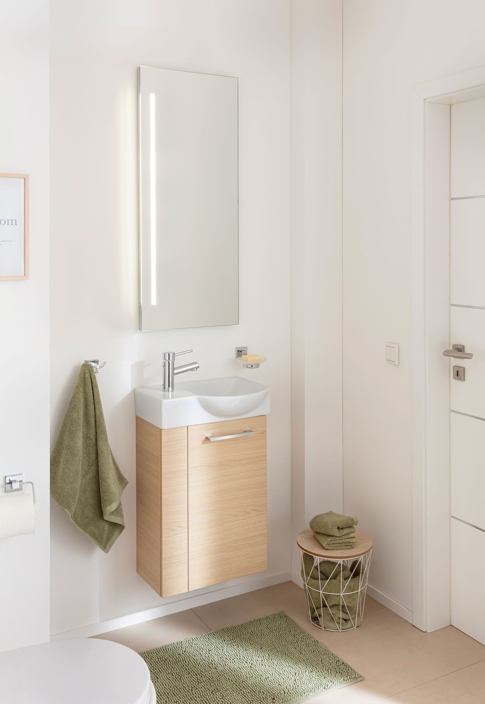 FACKELMANN Waschbeckenunterschrank »SBC«, Badmöbel für Gäste-WC, Breite ca.  45 cm online kaufen | mit 3 Jahren XXL Garantie | Waschbeckenunterschränke