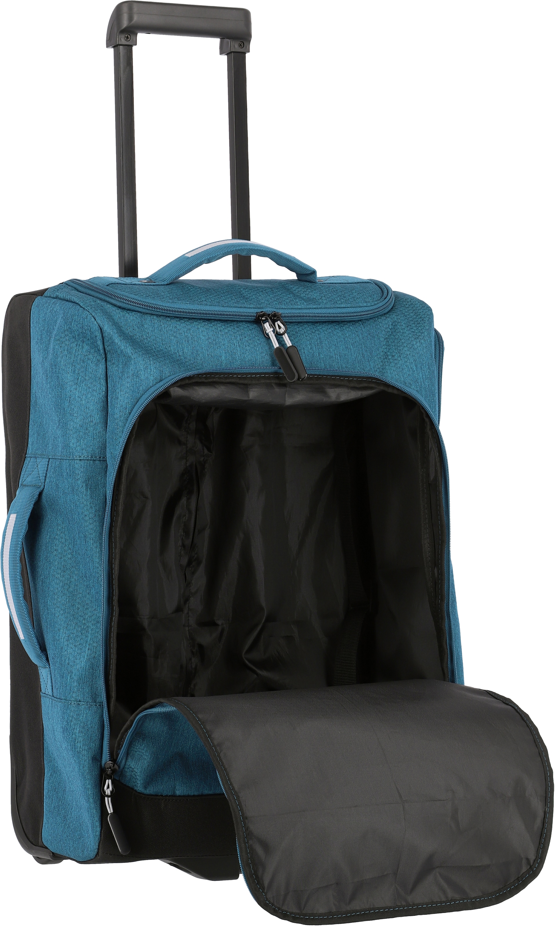 travelite Weichgepäck-Trolley »KICK OFF, verschiedene Größen und Farben«, 2 Rollen, Reisetasche Reisegepäck Reisekoffer Trolley Freizeittasche