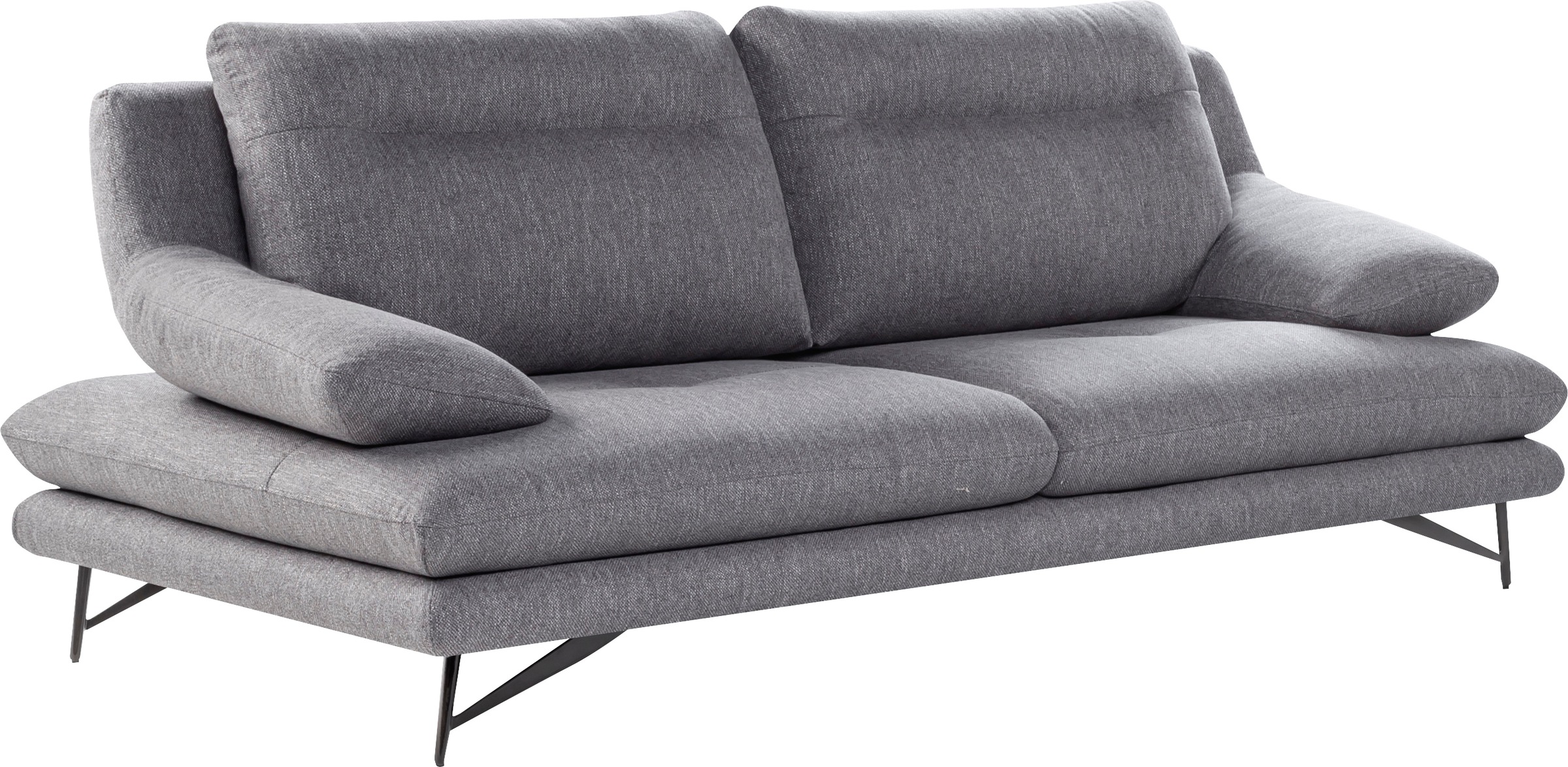 CALIA ITALIA 2-Sitzer »Cezanne, italienisches Designsofa mit erstklassigem Sitzkomfort«, wahlweise mit Sitztiefenverstellung