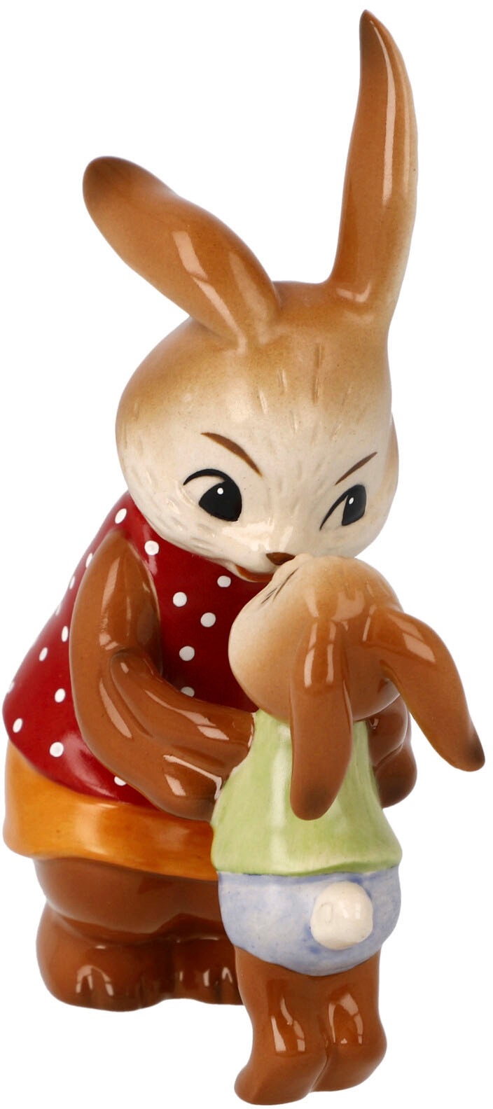 Goebel Osterhase »Kleiner Schatz«, Sammelfigur, Hasenmutter mit Hasenkind