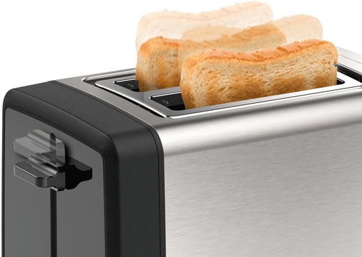 BOSCH Toaster »TAT4P420DE DesignLine«, 2 kurze Schlitze, 820 W