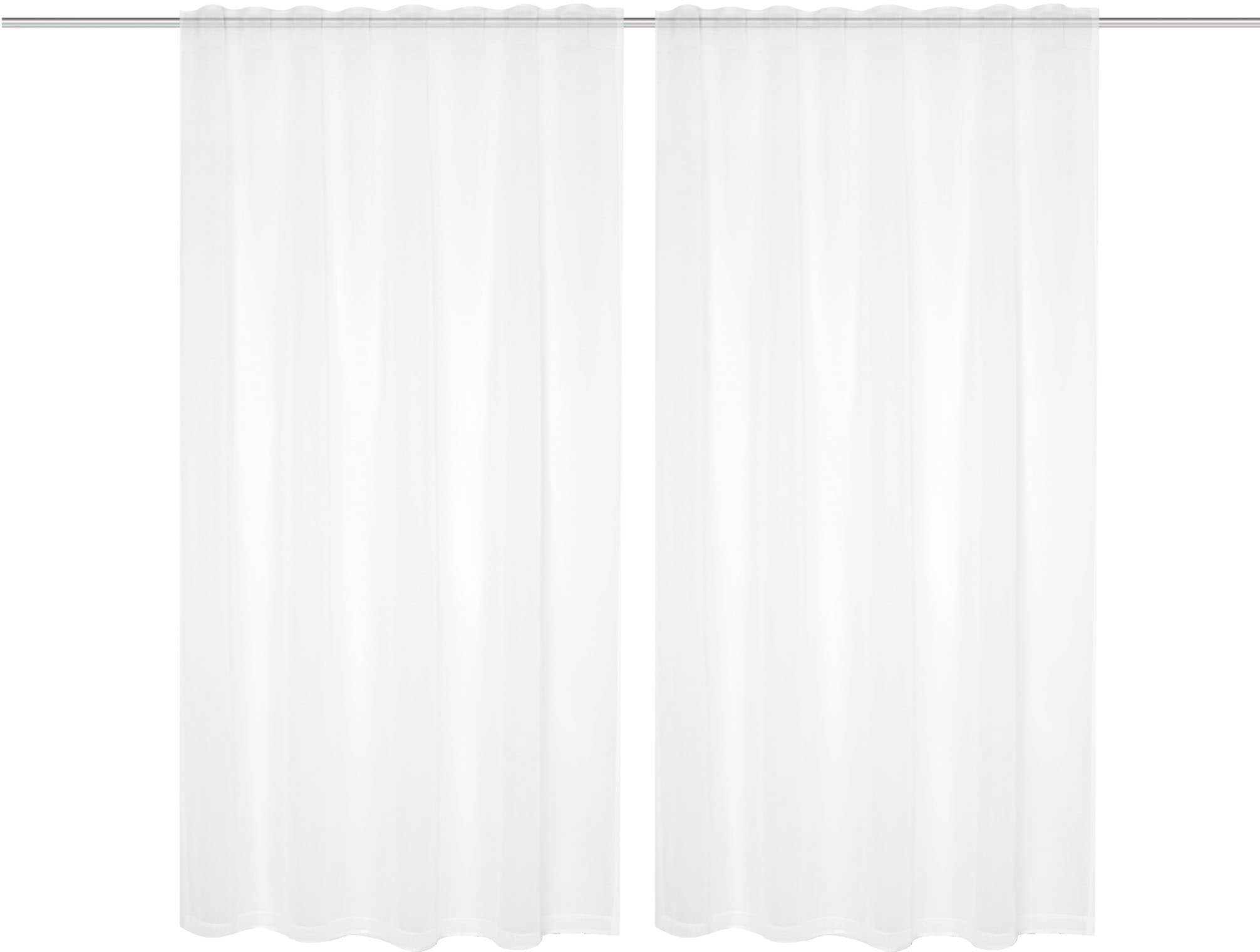 HOME WOHNIDEEN Gardine »DOLLY«, (2 St.), transparent