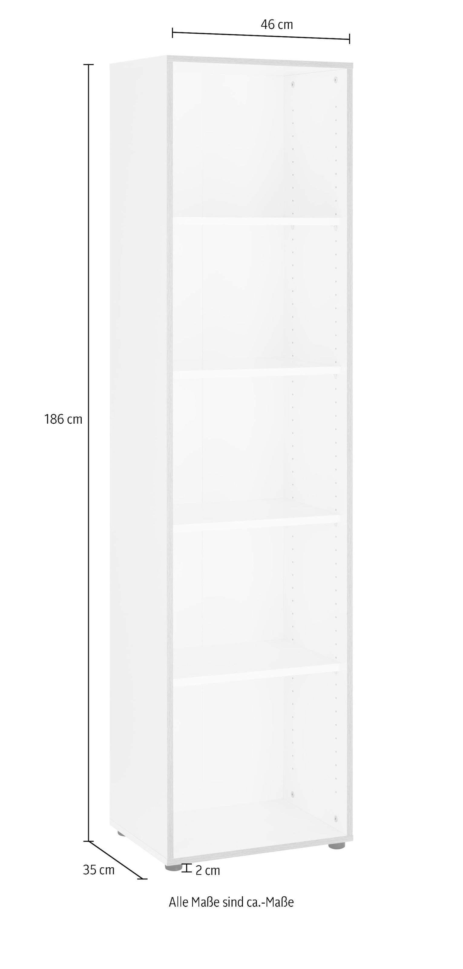 VOGL Möbelfabrik Büromöbel-Set »Trelle«, (Set, 3 tlg.)