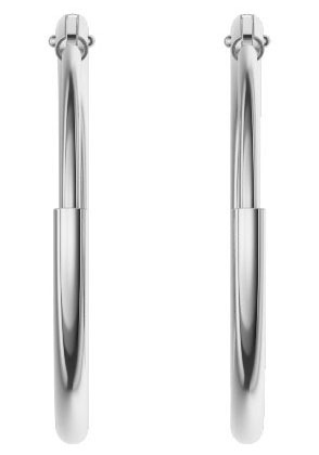 Firetti Paar Creolen »Schmuck Geschenk Silber 925 1,5 mm breit«, Made in Germany