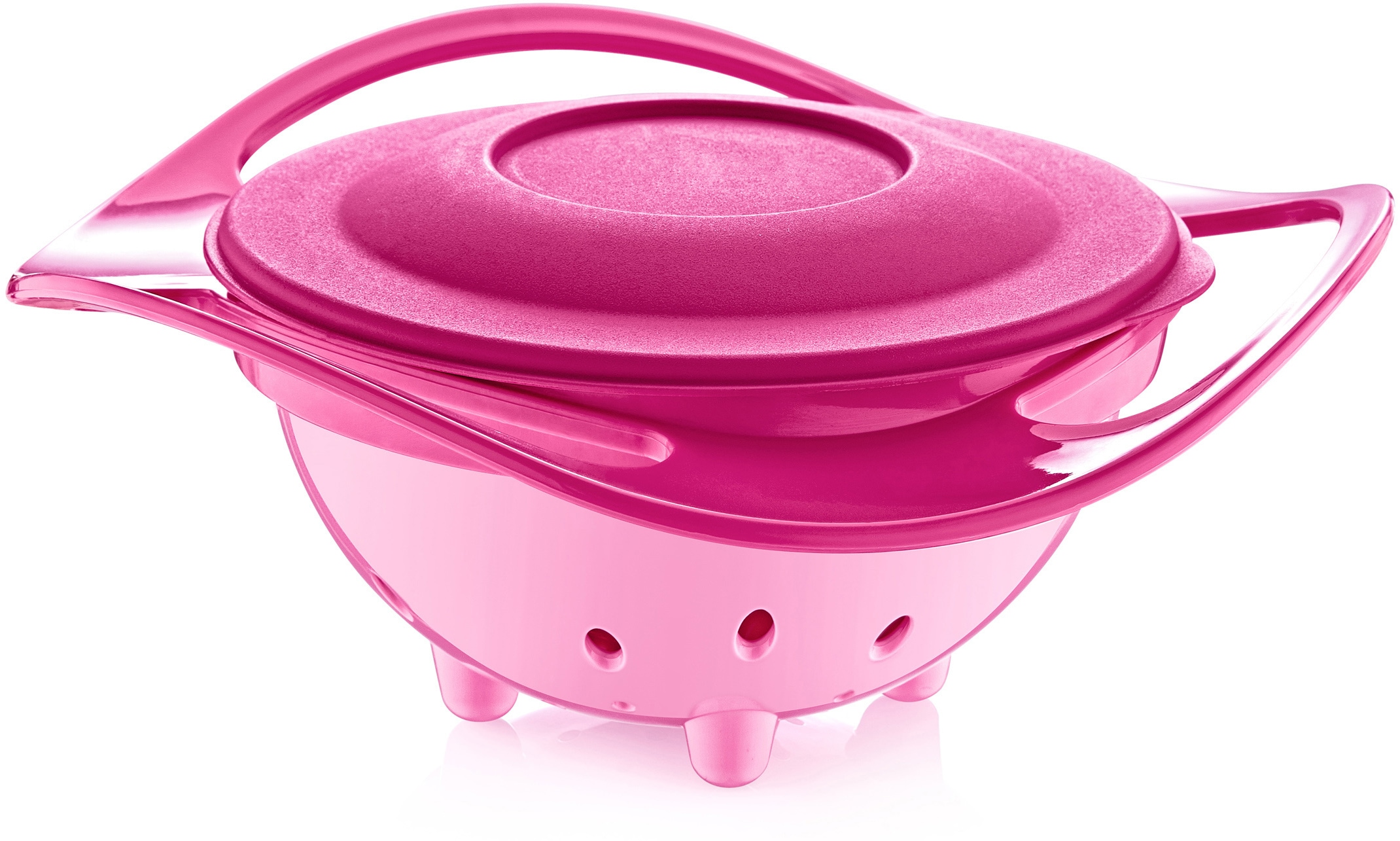 Babyjem Teller »Amazing Bowl, pink«, Made in Europe mit 3 Jahren XXL  Garantie | Kindergeschirr