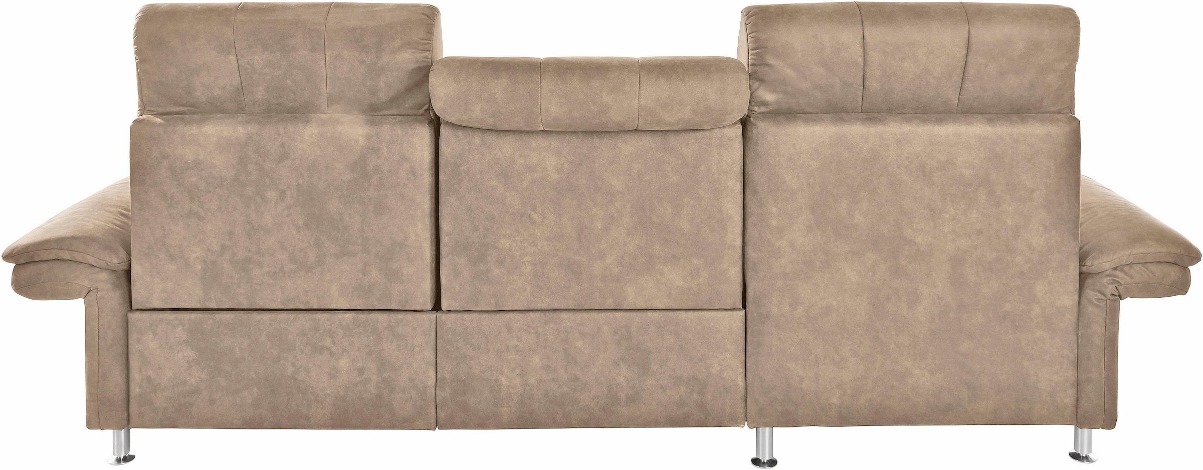 Places of Style Ecksofa »Manhattan L-Form«, 2 Sitze mit elektrischer Relaxfunktion, verstellbare Armlehnen