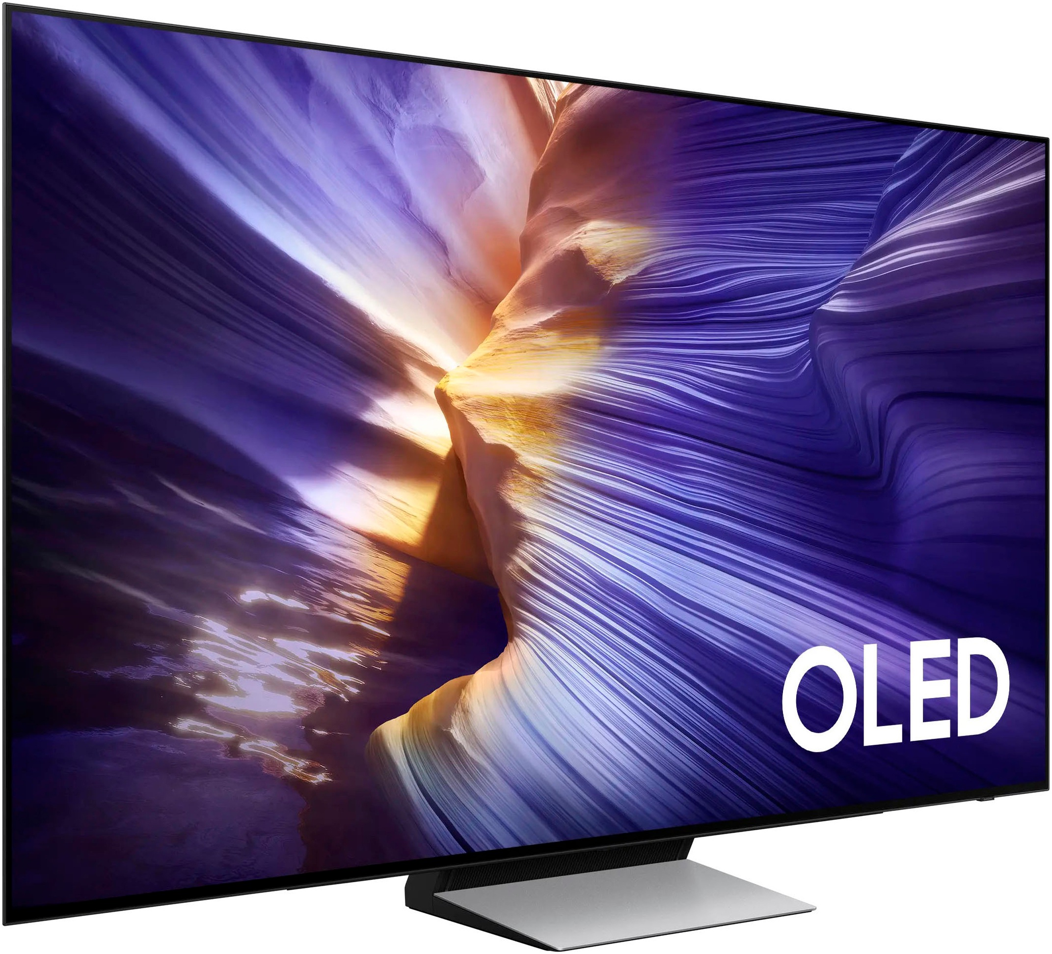Samsung OLED-Fernseher »GQ65S90FAT«, 4K Ultra HD, Smart-TV, HDR+ & Glare Free, Dolby Atmos & AI Sound, Gaming Hub, bis zu 144Hz