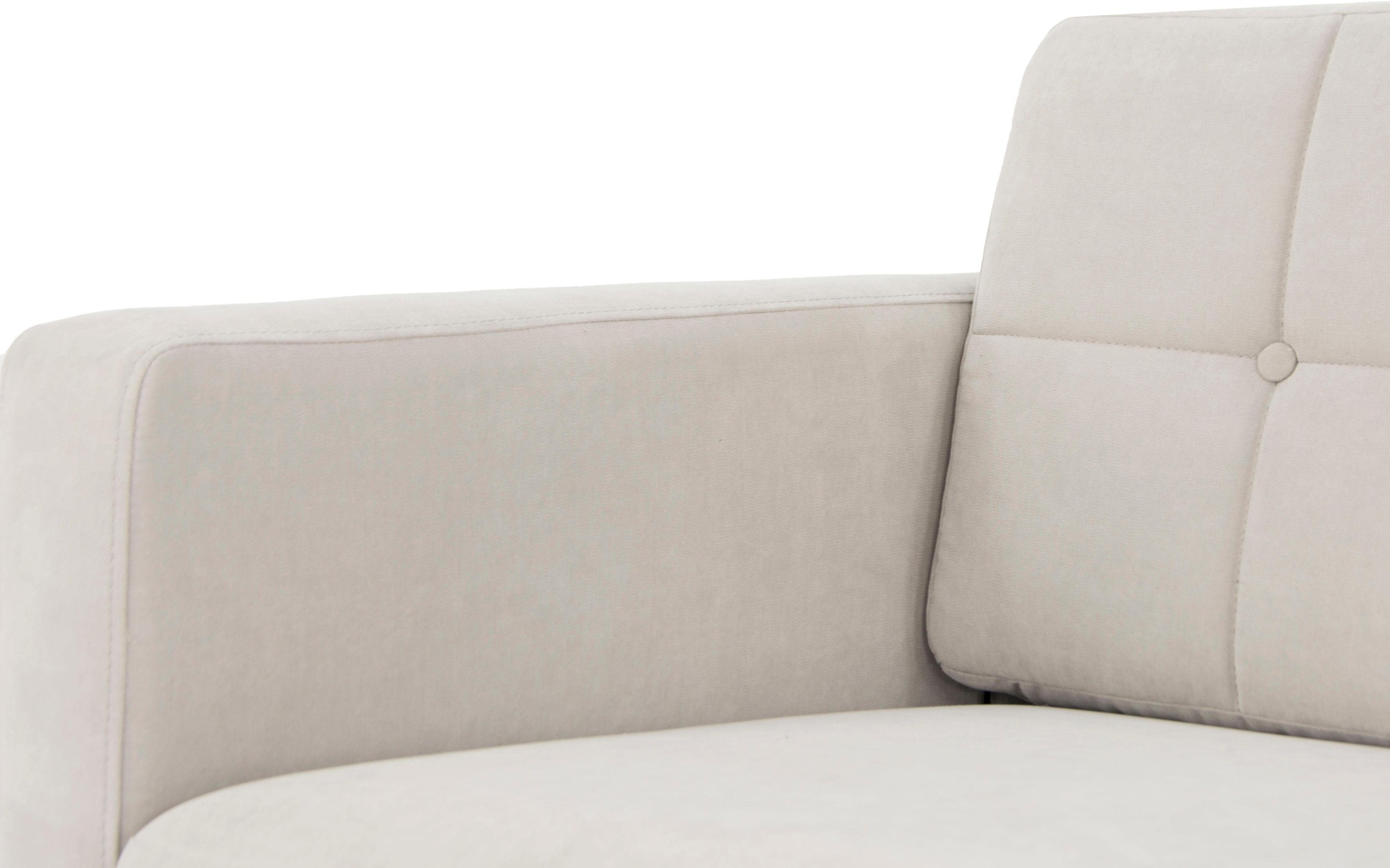 Home affaire Sessel »Brest«, mit Knopfheftung und Steppung im Rücken, geradliniges Design