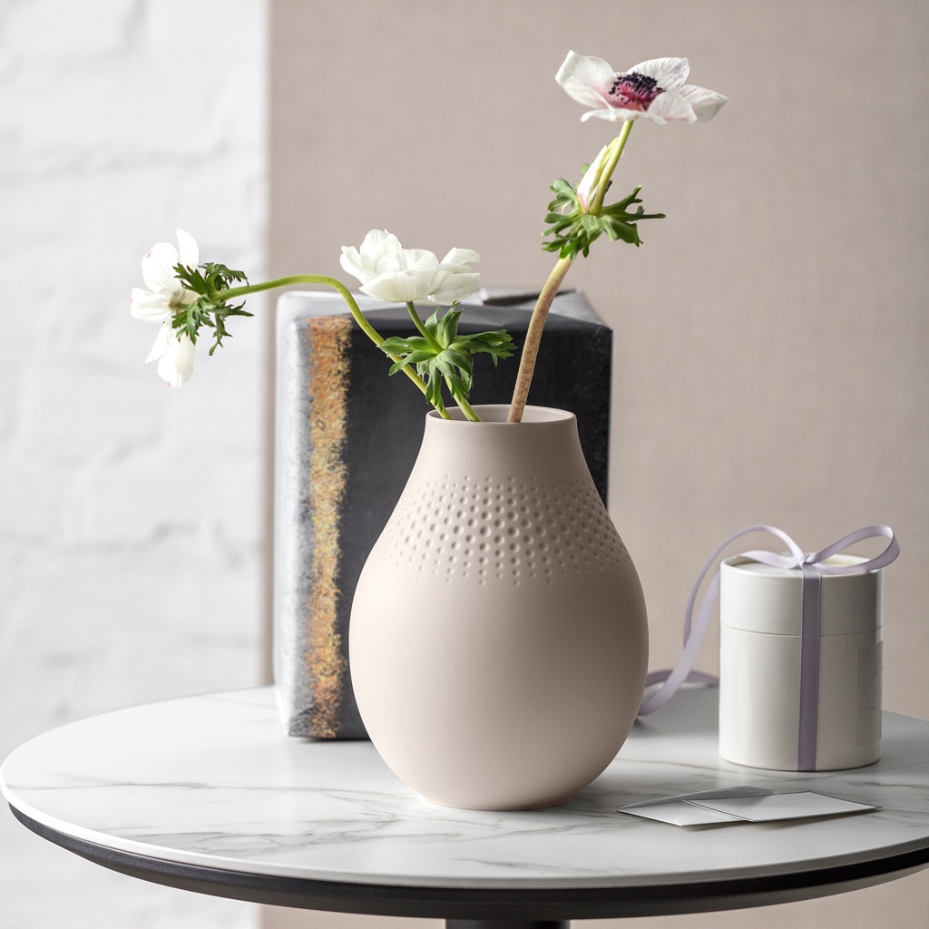 Villeroy & Boch Dekovase »Vase Perle Manufacture Collier 20 cm«
