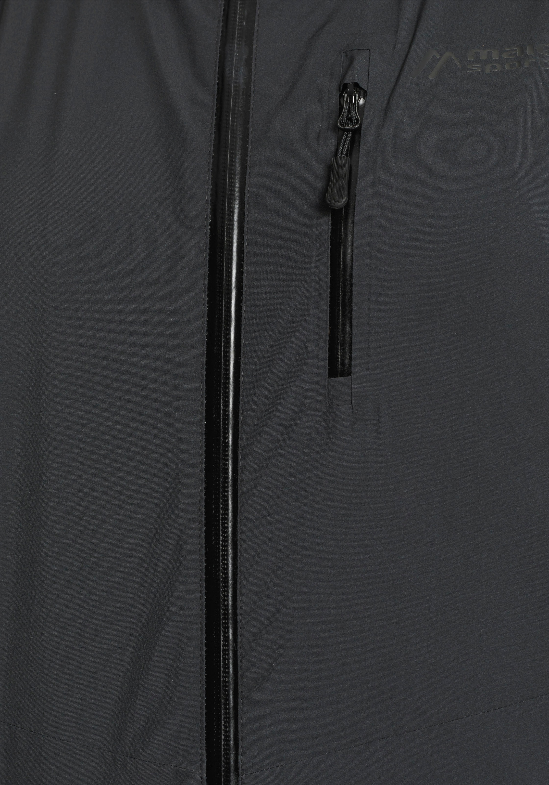 Maier Sports Funktionsjacke, mit Kapuze, Wasserdichte Übergangsjacke, auch in großen Größen erhältlich
