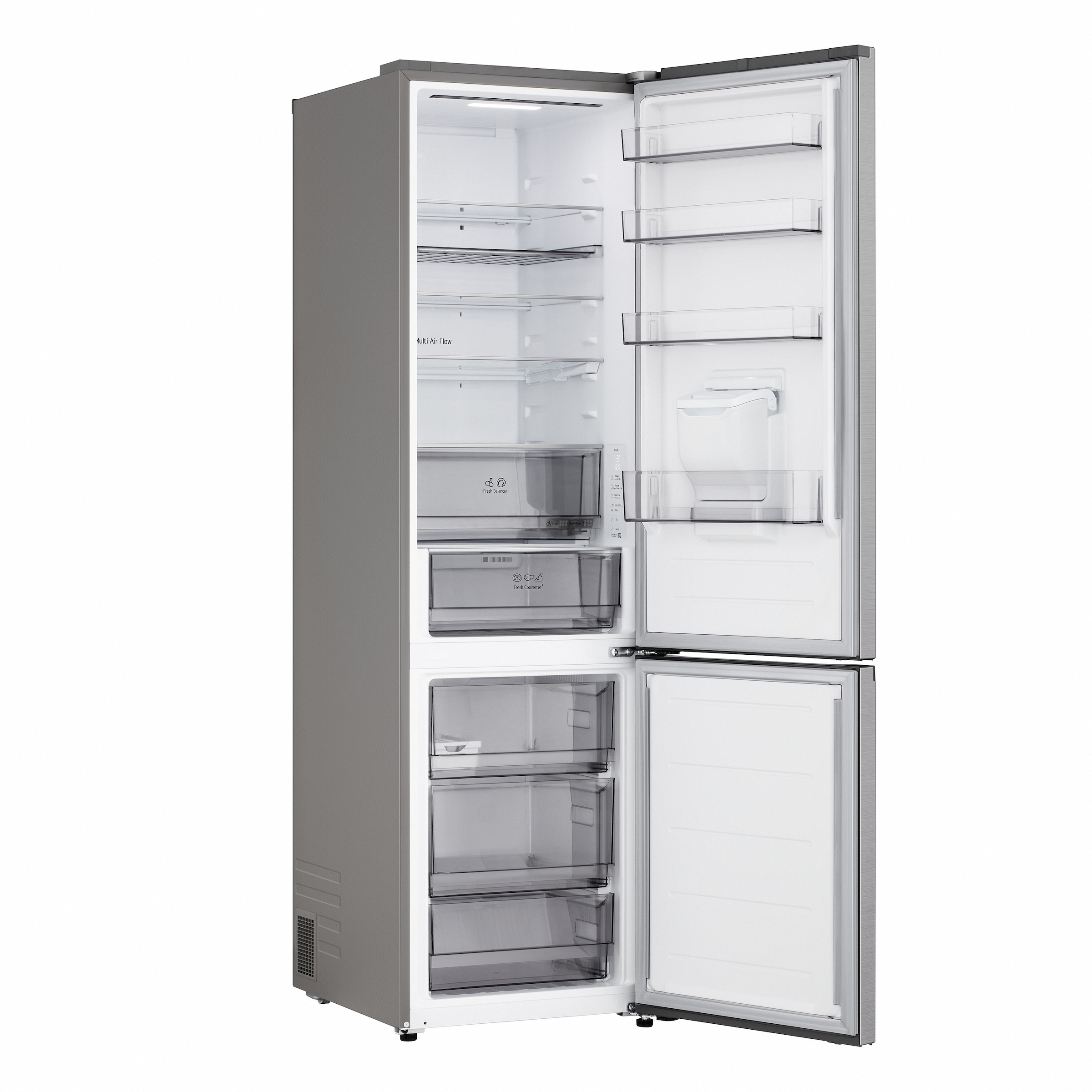 LG Kühl-/Gefrierkombination Serie 3 »GBFS322CPY« 203 cm hoch 59,7 cm breit mit Wasserspender und echter 0°-Zone