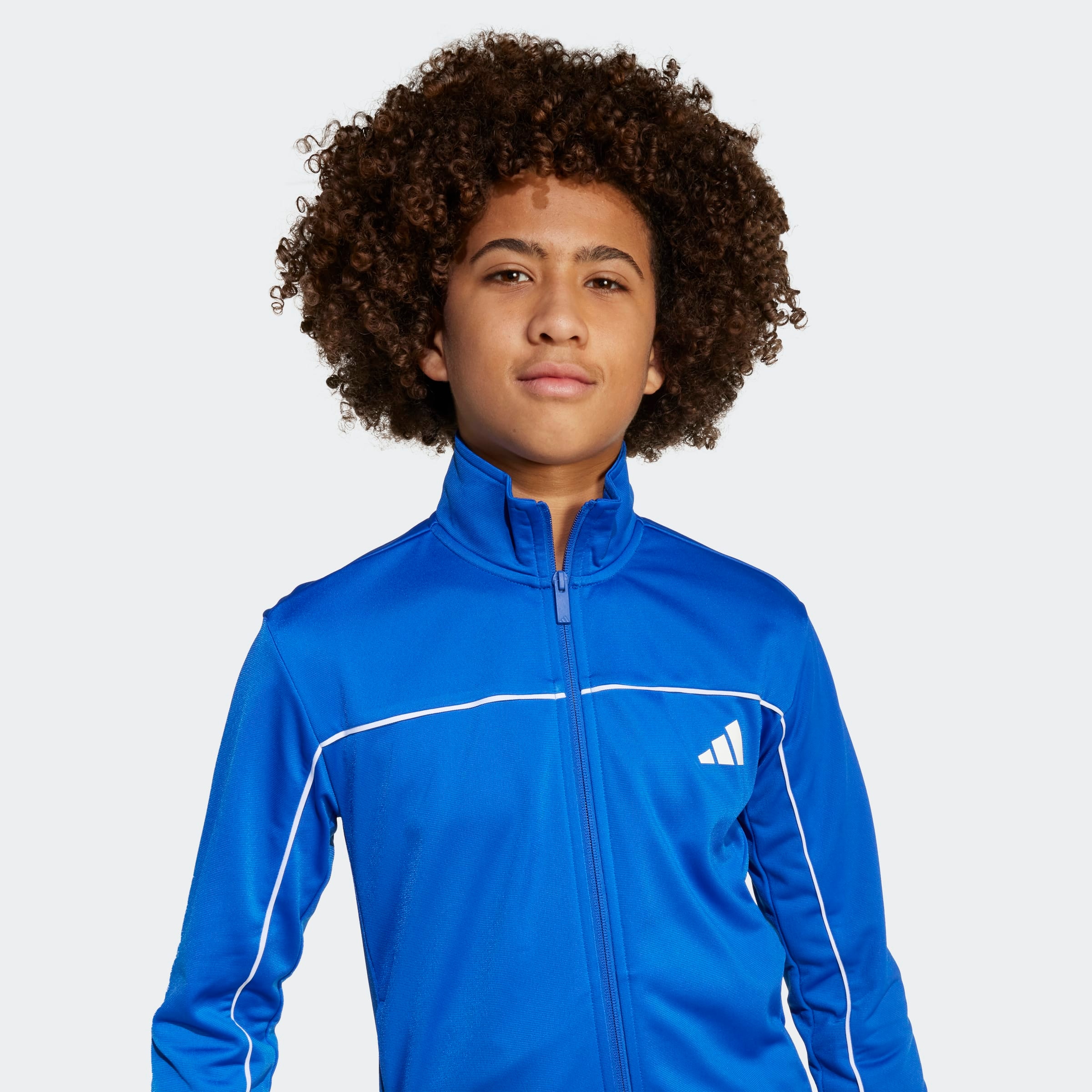 adidas Sportswear Trainingsanzug »J CP TR TS« 2 Stk. für Kinder und Teens, zweiteiliges Set, mit Stehkragen