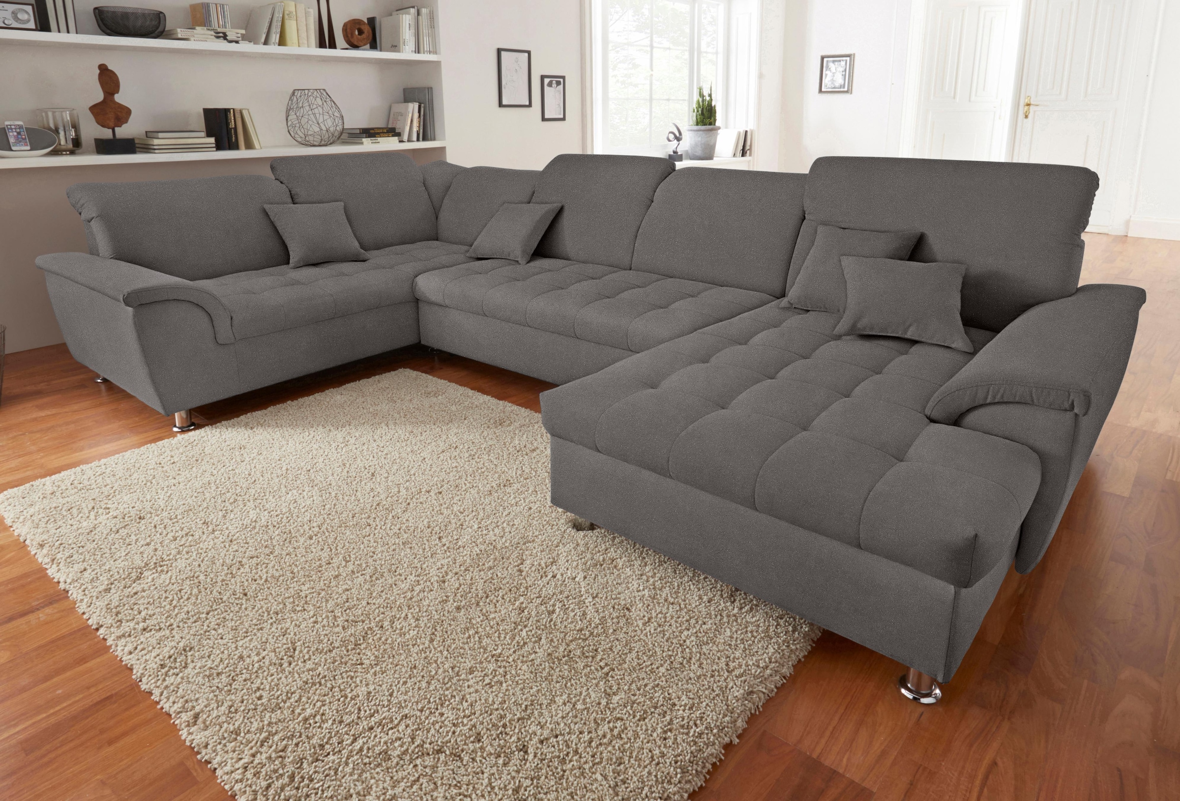 DOMO collection Wohnlandschaft »Franzi«, im XXL-Format, wahlweise mit Bettfunktion,... kaufen
