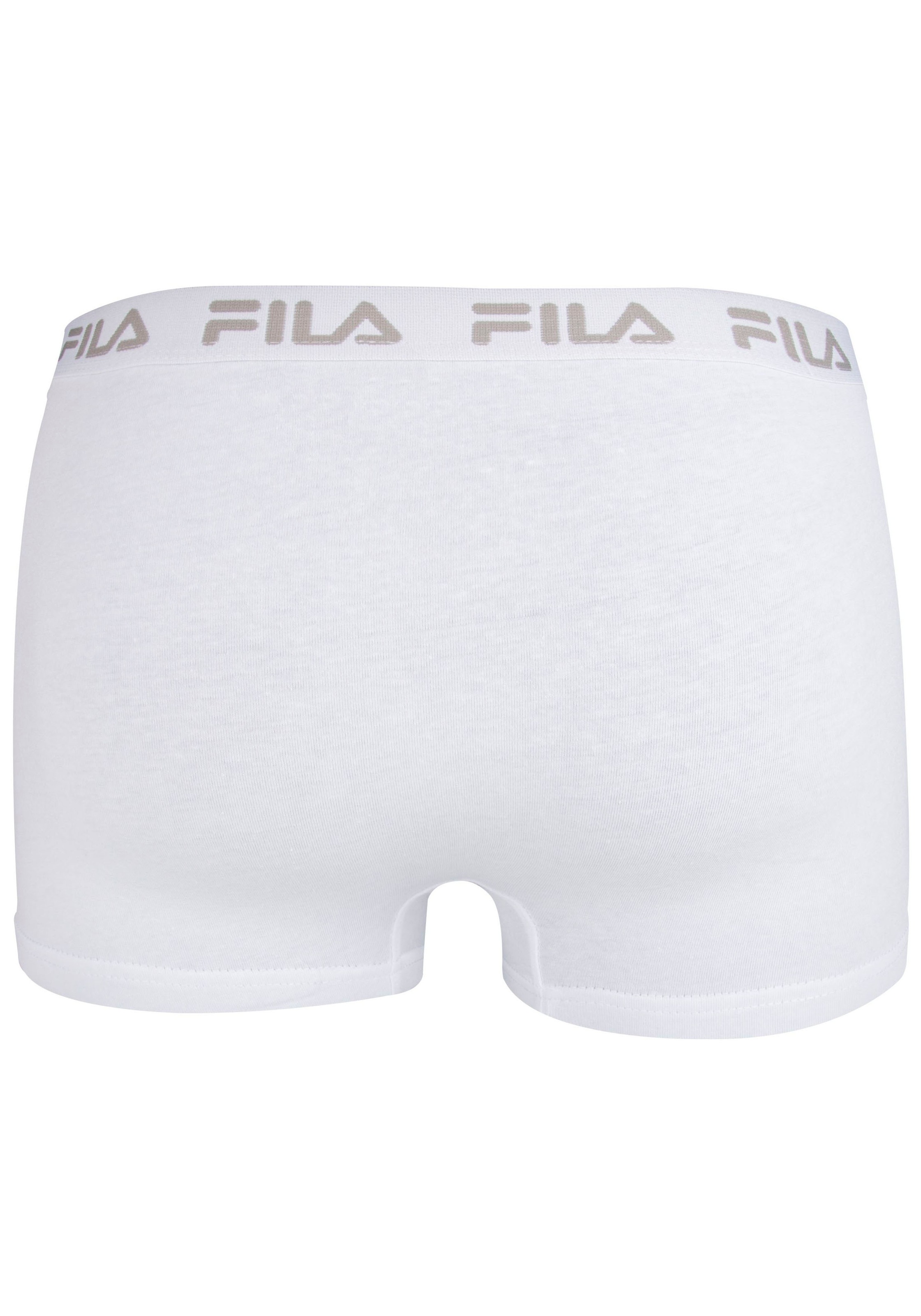 Fila Boxershorts, (3er Pack), mit elastischem Logobund