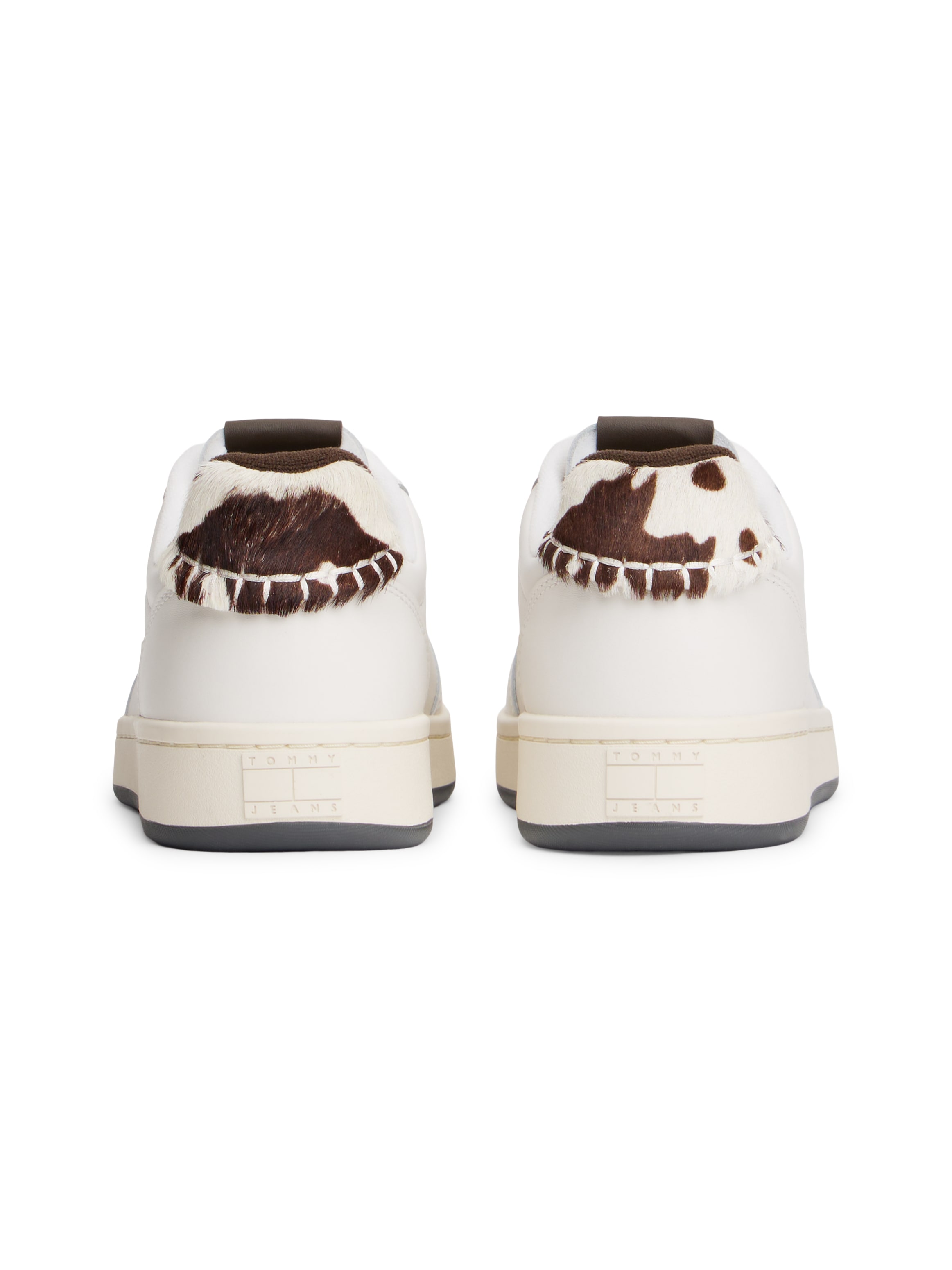 Tommy Jeans Plateausneaker »ARCHIVE '98 CALF HAIR TAB«  , Freizeitschuh, Halbschuh, Schnürschuh mit typischer Logoflagge