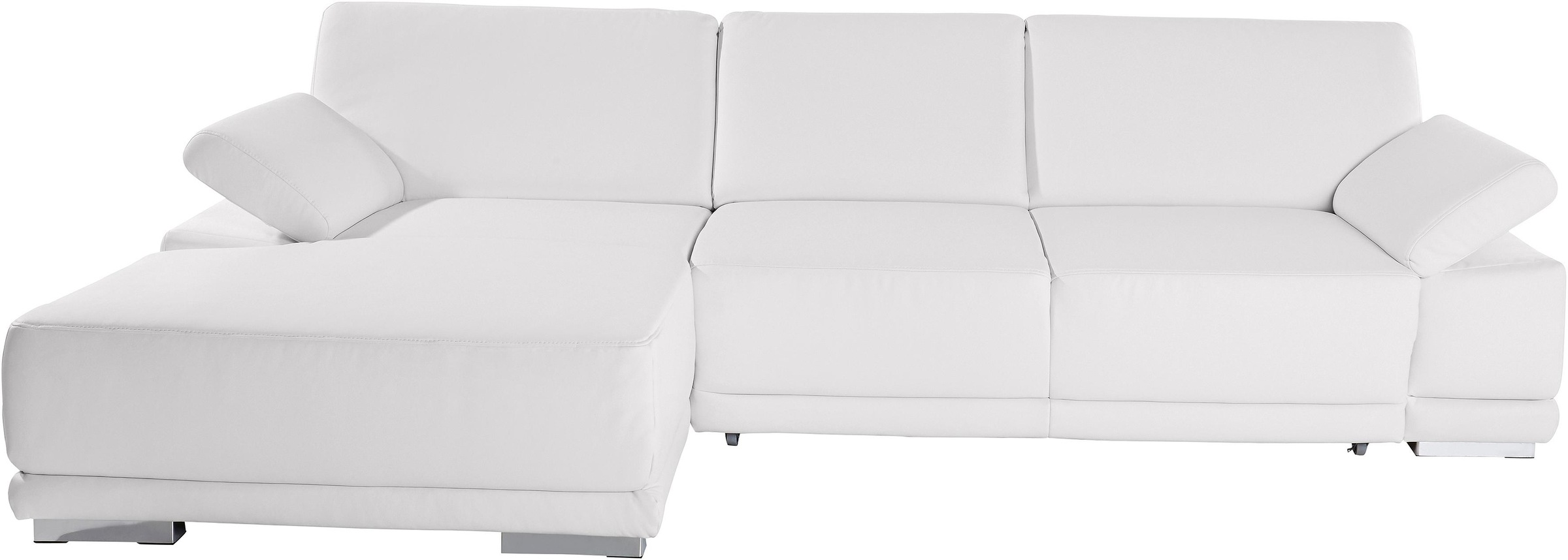 sit&more Ecksofa »Coria L-Form«, mit XL-Recamiere, wahlweise mit Bettfunktion
