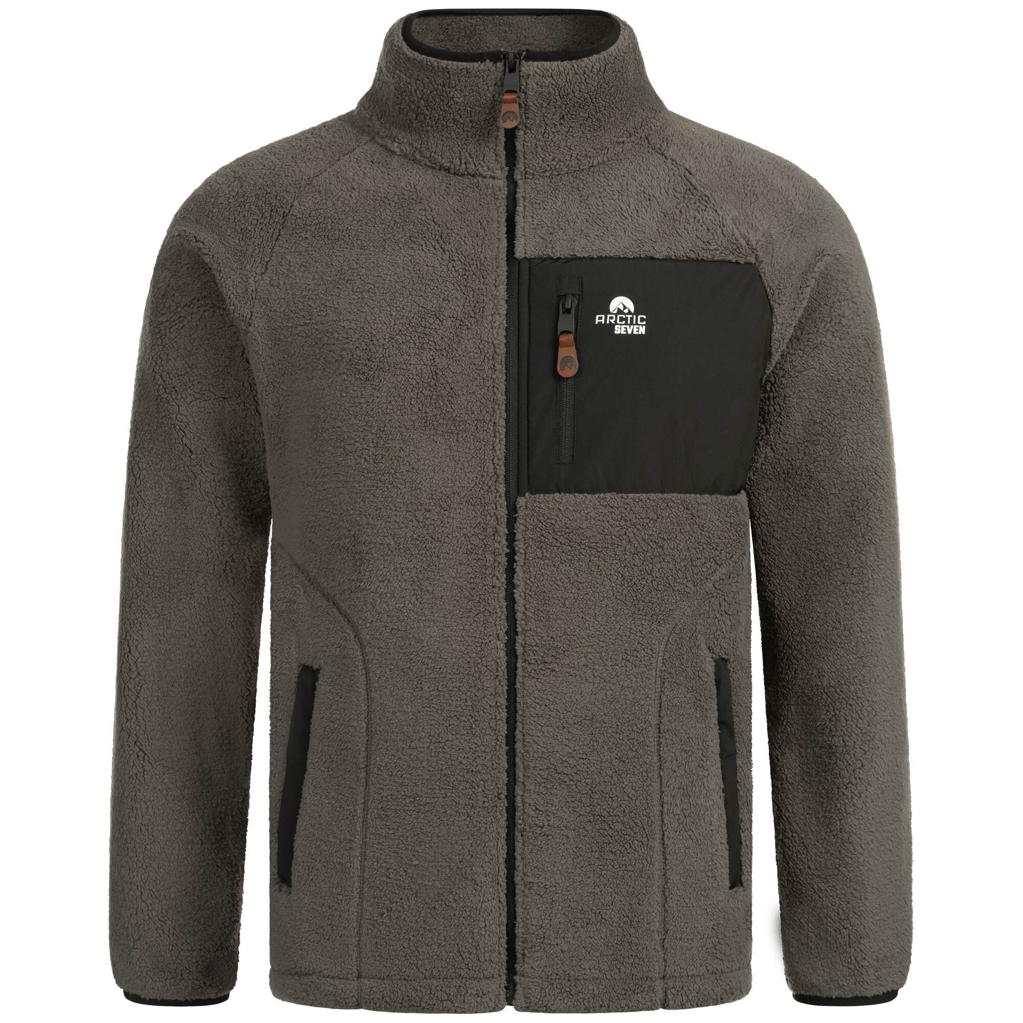 Arctic Seven Fleecejacke »Arctic Seven Herren Sherpa Fleecejacke AS415«