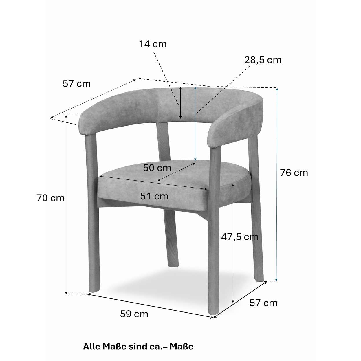 Home affaire Armlehnstuhl »NUVOLA Stuhl,Armstuhl,Made in Italy,Massivholz,Samt,24 Farbvarianten« () 1 Stk.Wohn-Arbeitszimmer,Leseecke,schmutzabweisenderVelours mit Wolkeneffekt