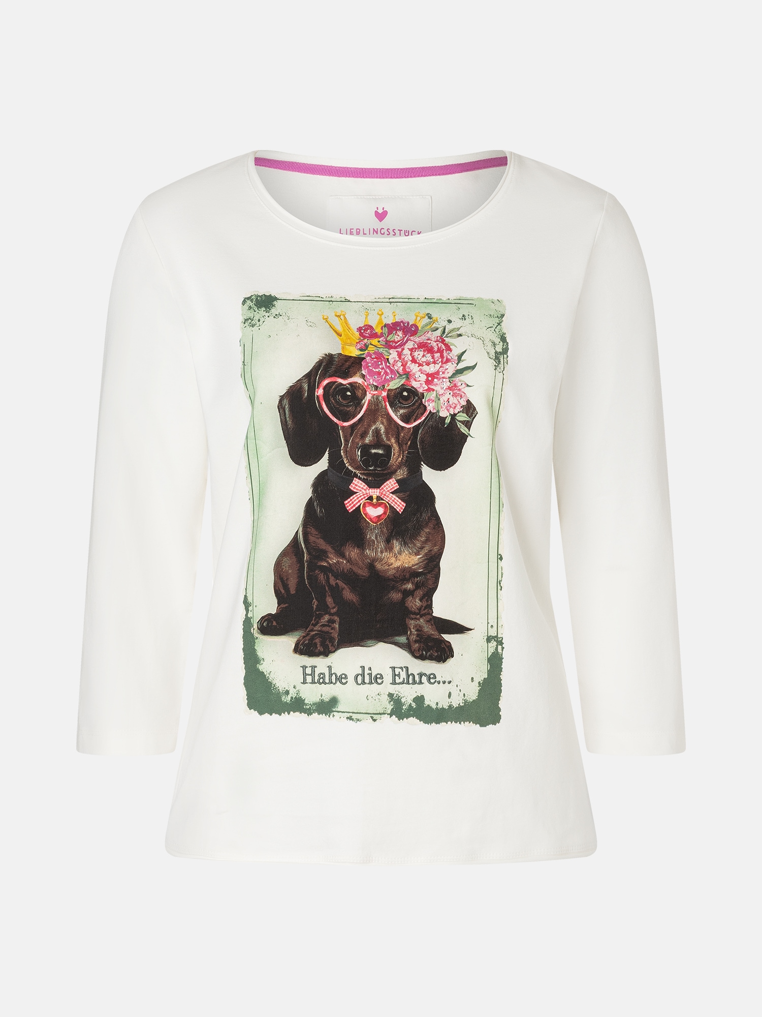 Lieblingsstück 3/4-Arm-Shirt »Leona« mit Frontprint