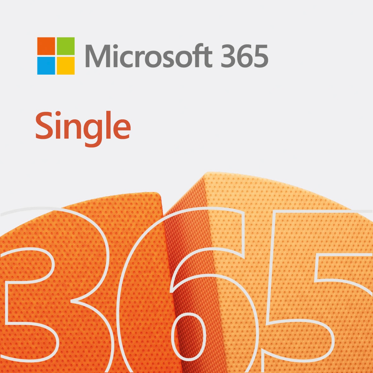 Microsoft Officeprogramm »original Microsoft 365 Single für 1 Person«, (1  St.), Premium-Office-Apps, 1 TB OneDrive Cloudspeicher, Product Key in Box  ➥ 3 Jahre XXL Garantie | UNIVERSAL | PC-Software