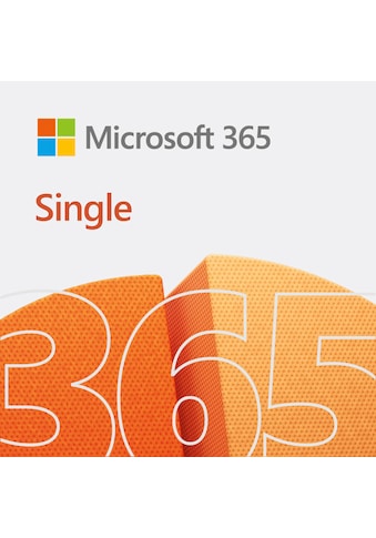 Microsoft Officeprogramm »365 Single f. 1 Person, Premium-Office-Apps, 1 TB OneDrive... kaufen