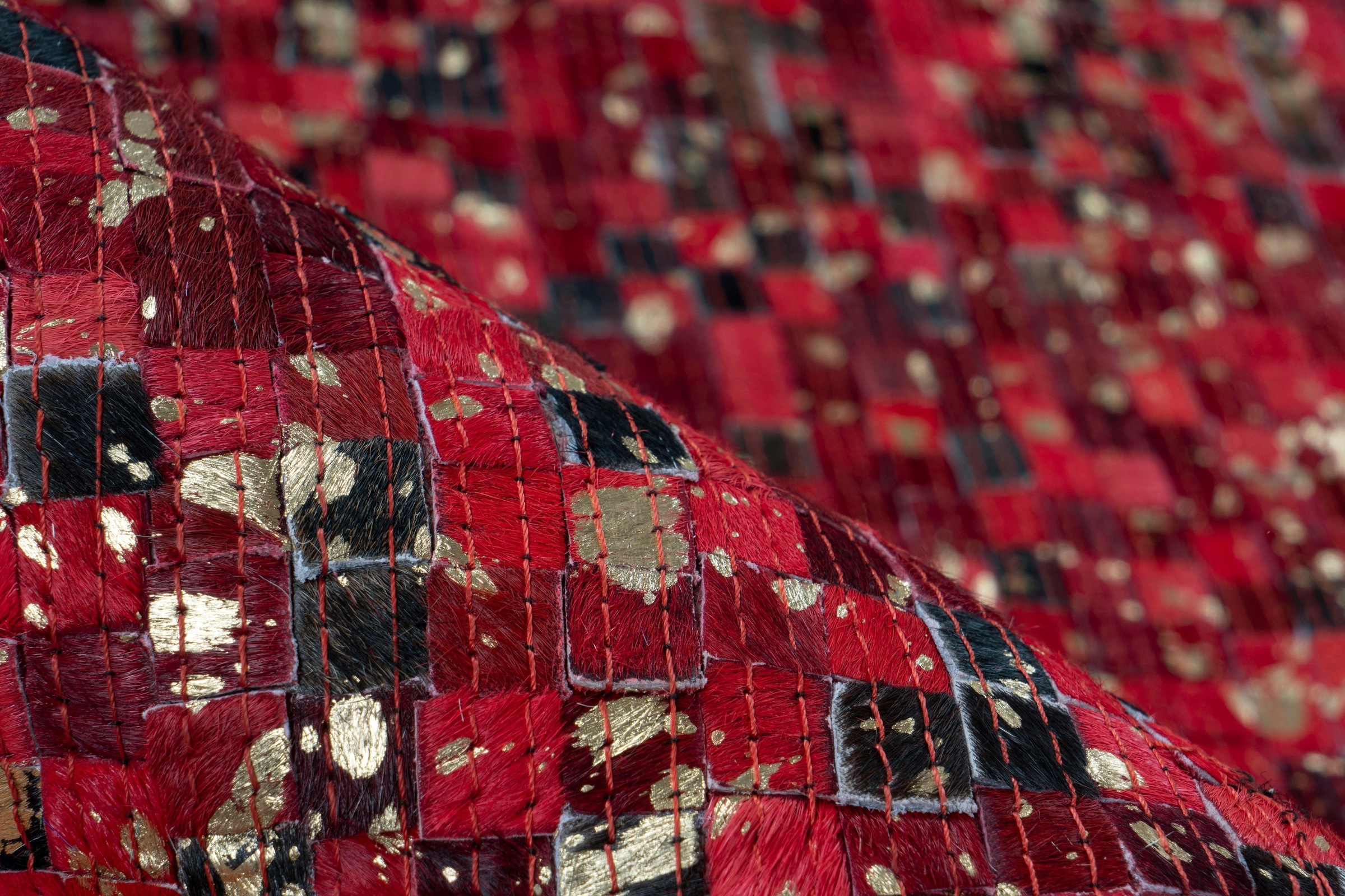 calo-deluxe Fellteppich »Vezzana 615« rechteckig 5 mm Höhe echtes Rinderfell, Wohnzimmer