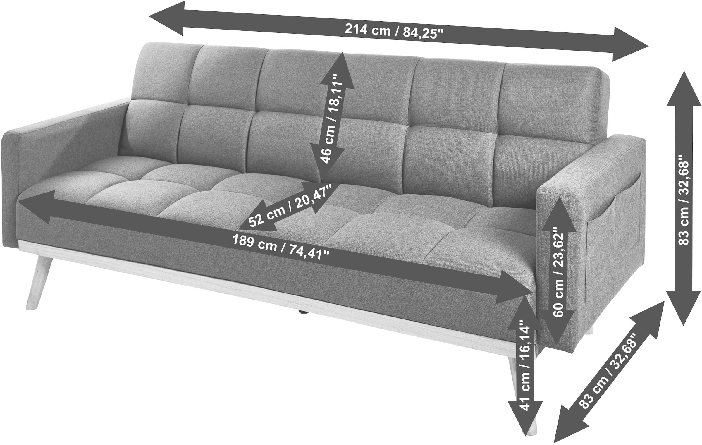 Jahnke Schlafsofa »CHILLAX BOX«