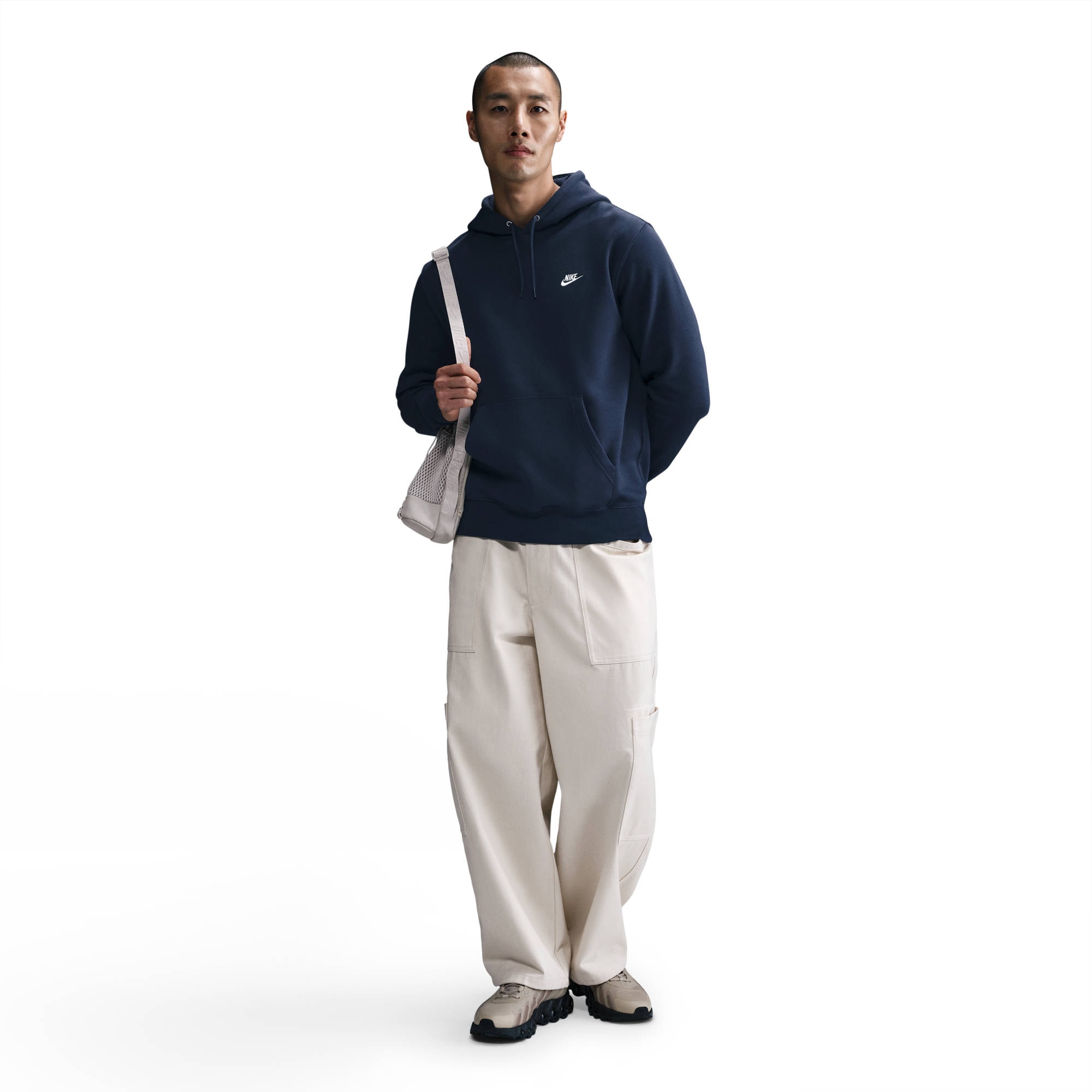 Nike Sportswear Kapuzensweatshirt »MEN'S PULLOVER FLEECE HOODIE« 1 Stk. tlg.