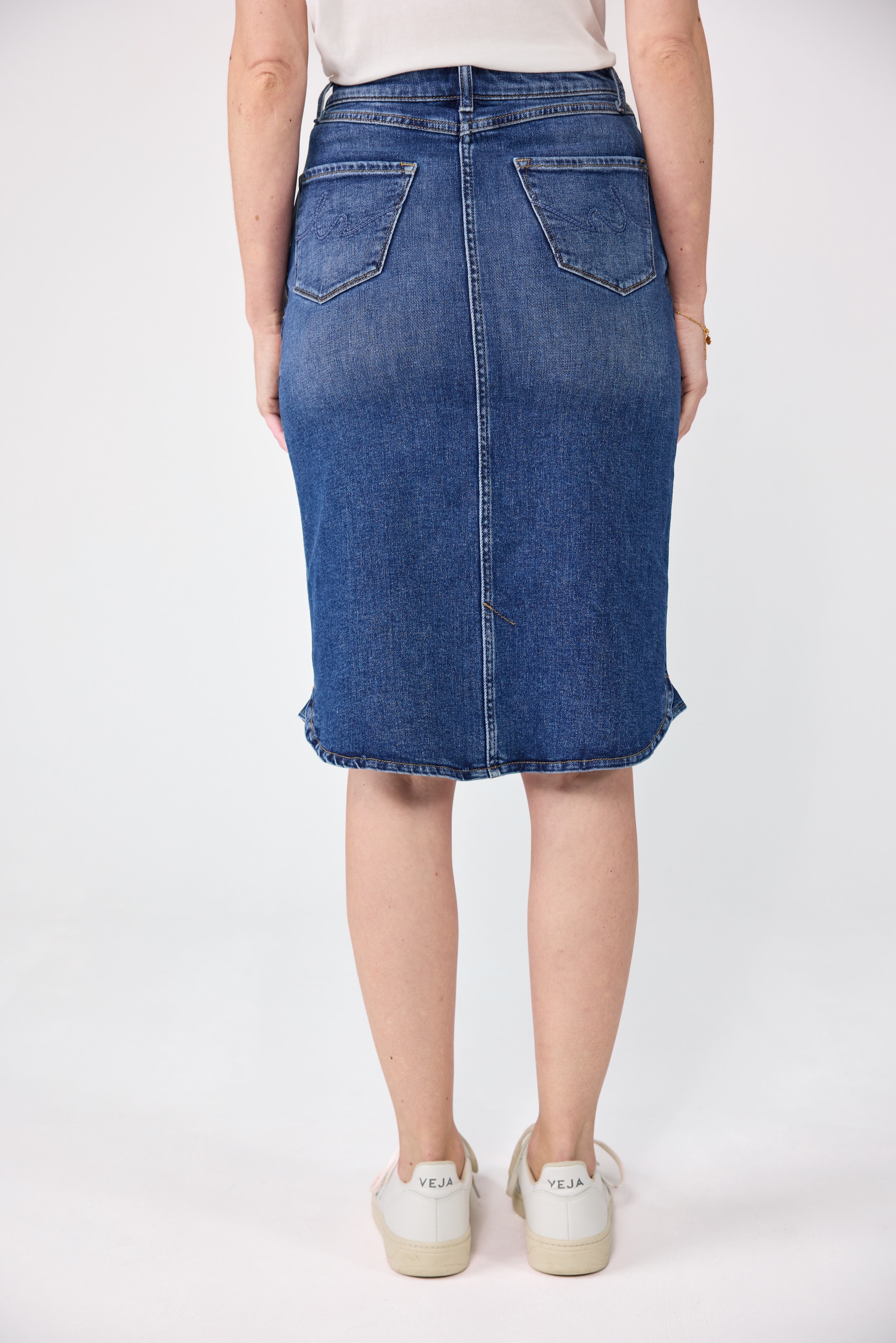 Lieblingsstück Jeansrock »FanciL«, mit Ziernähten