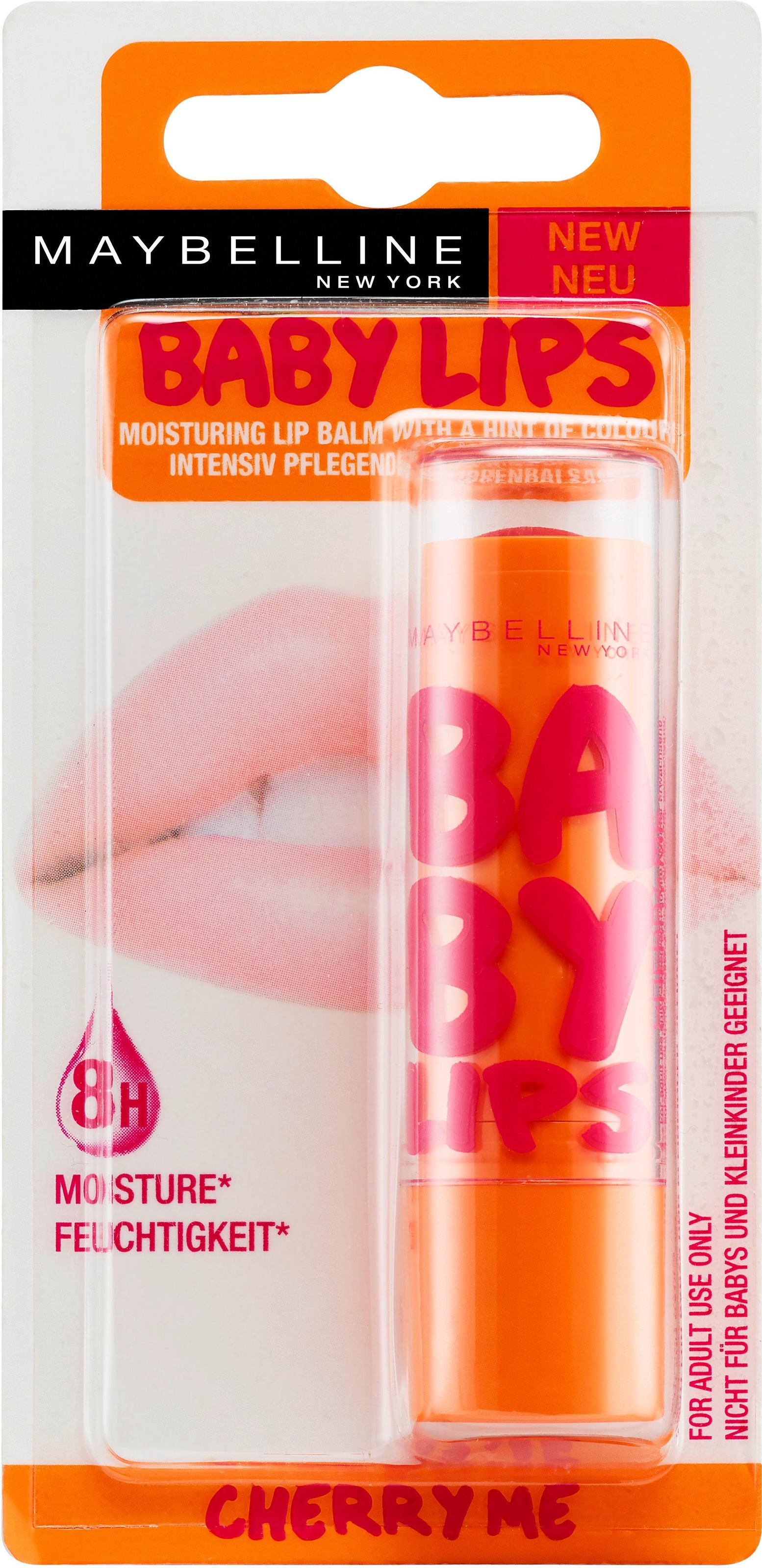 MAYBELLINE NEW ♕ Lippenpflegestift YORK »Baby bei Lips«