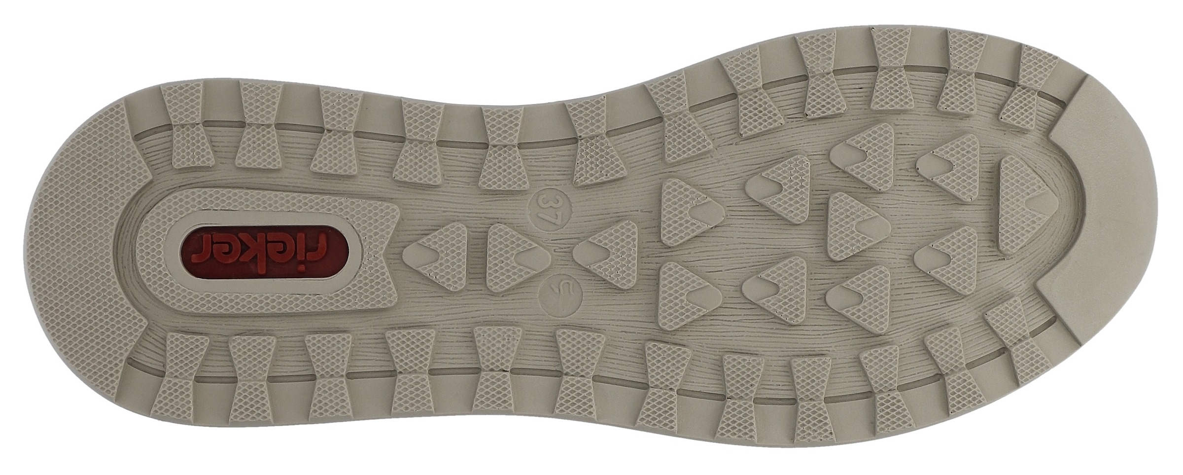 Rieker Sneaker, herausnehmbarer Soft-Einlage, Freizeitschuh, Halbschuh, Schnürschuh