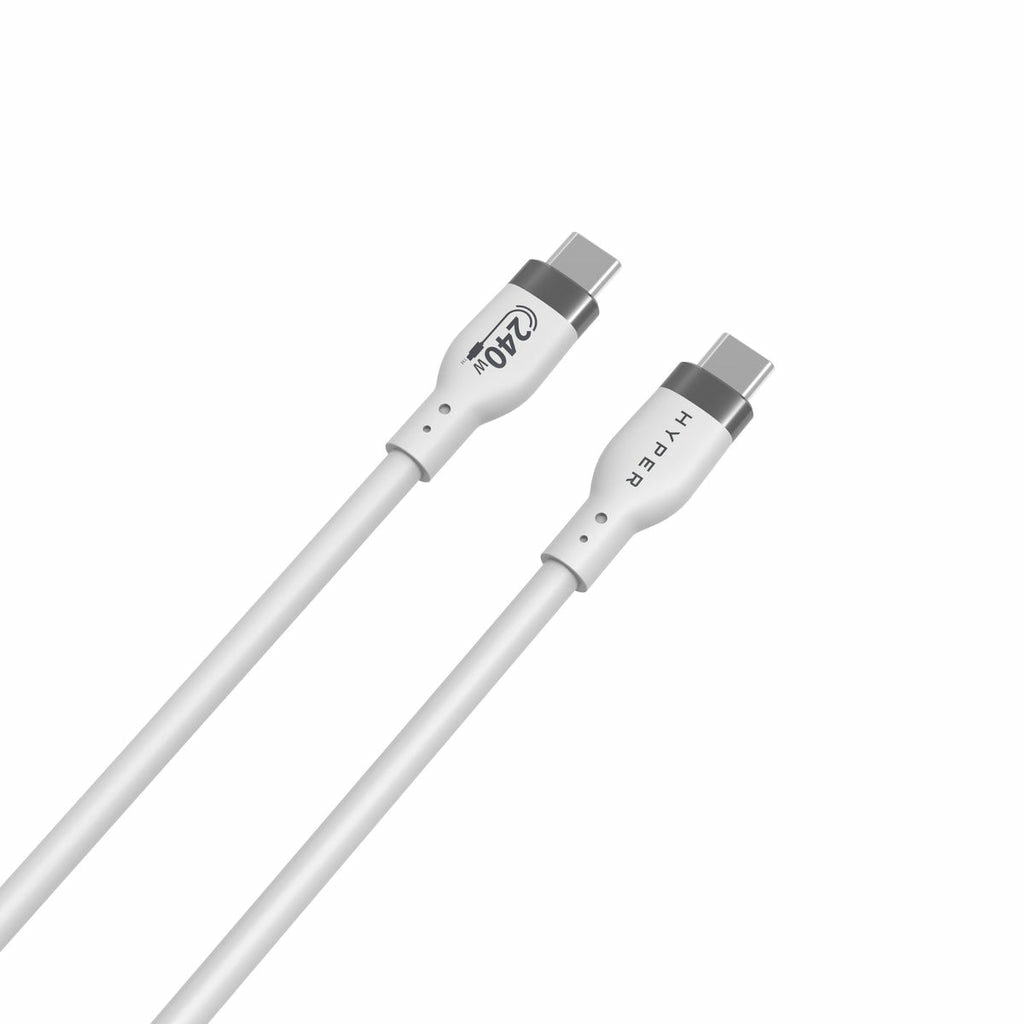 Targus USB-Kabel »Silicone USB-C Lade-Kabel 2 m 240W«, USB-C, 200 cm