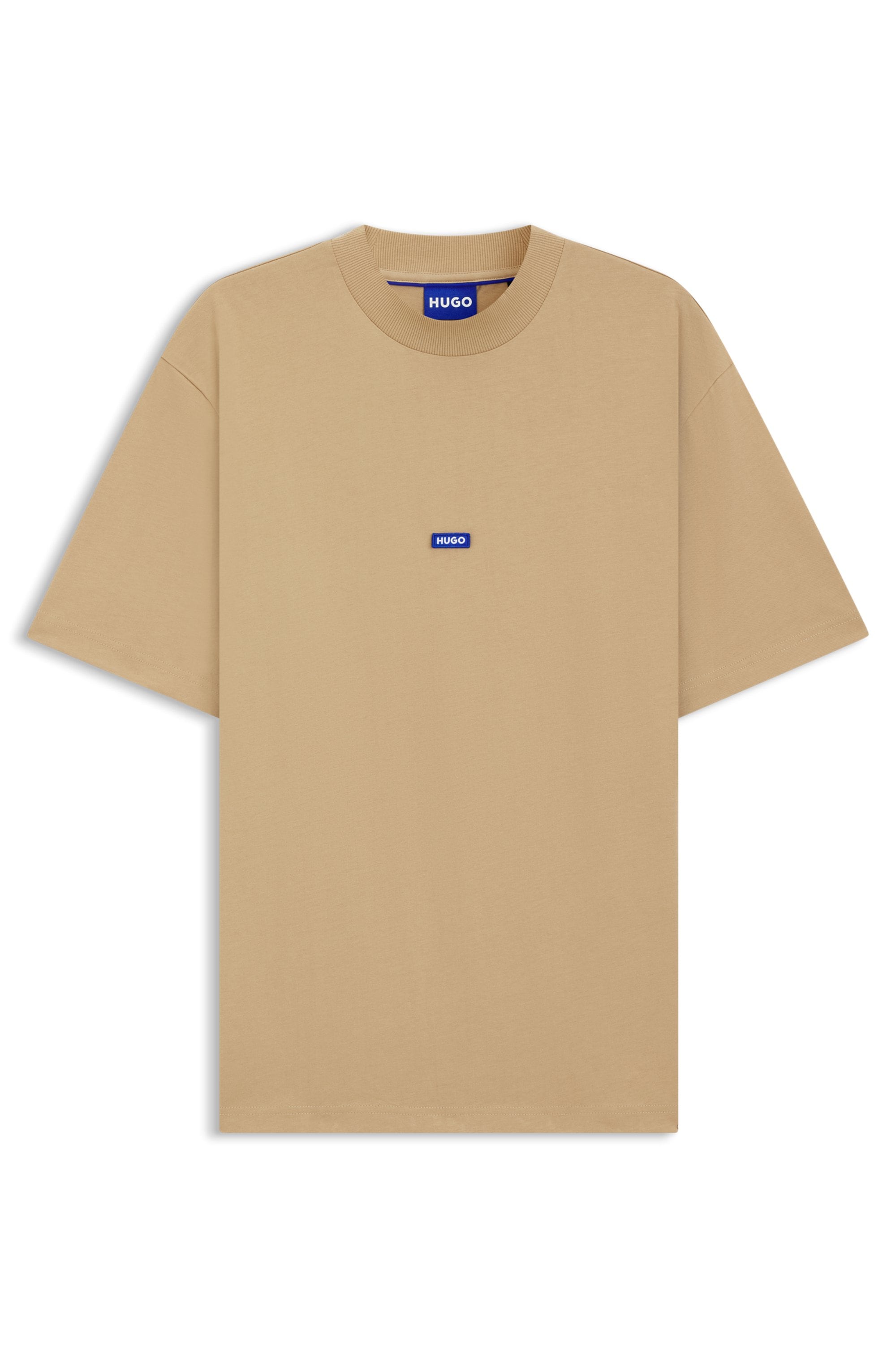 HUGO T-Shirt »Nieros« mit Logo-Patch