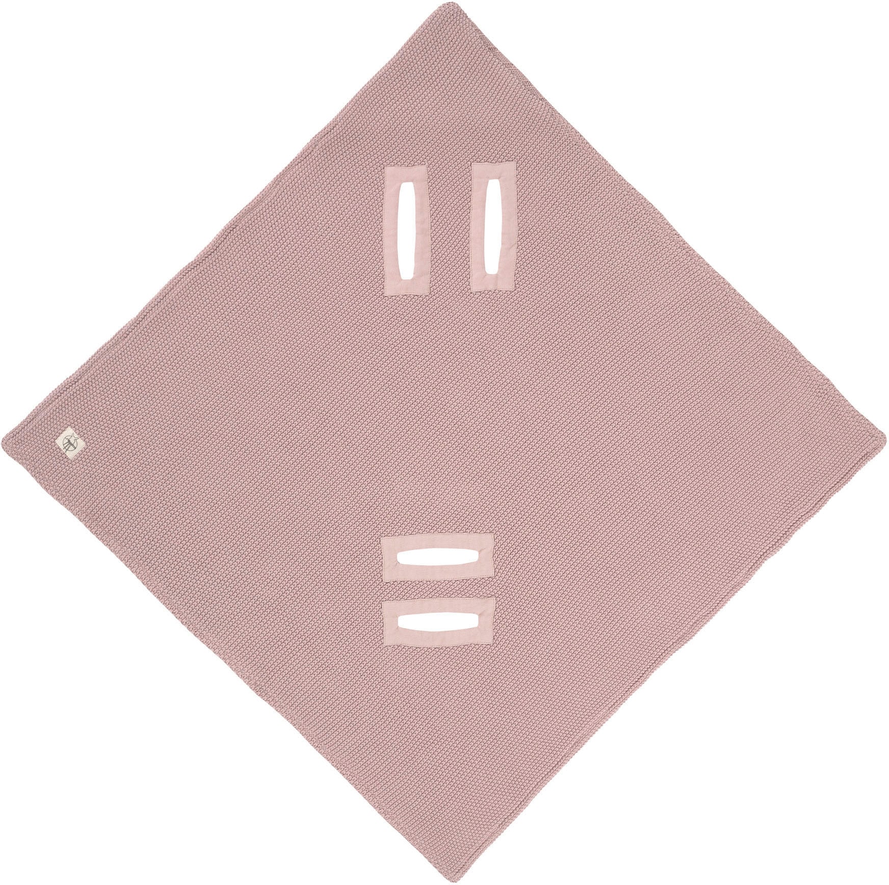 LÄSSIG Einschlagdecke »Einschlagdecke für Babyschale, dusty pink«, GOTS made with organic materials, zertifiziert durch BCS 27262