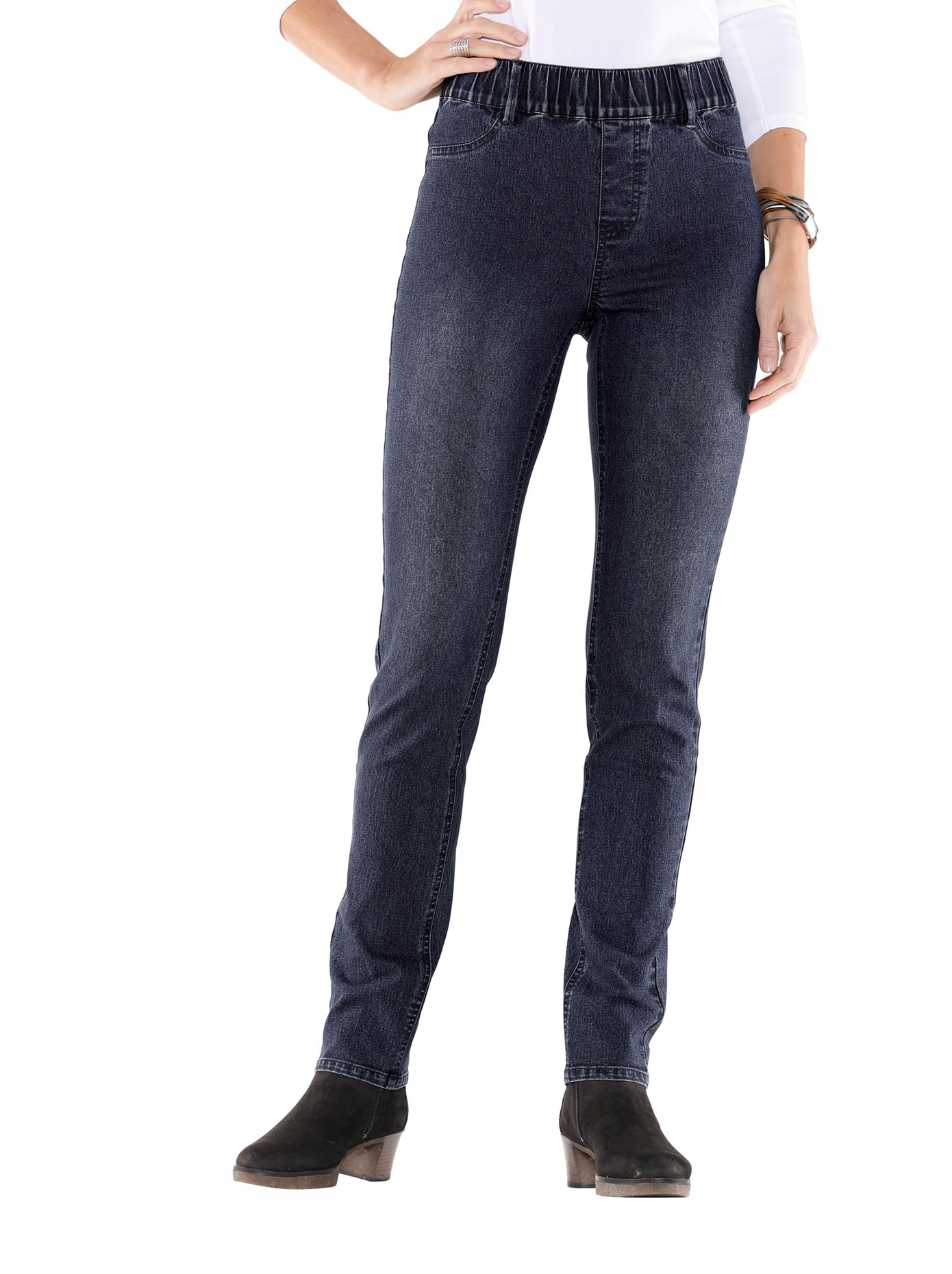 Casual Looks Schlupfjeans, (1 tlg.) bei ♕