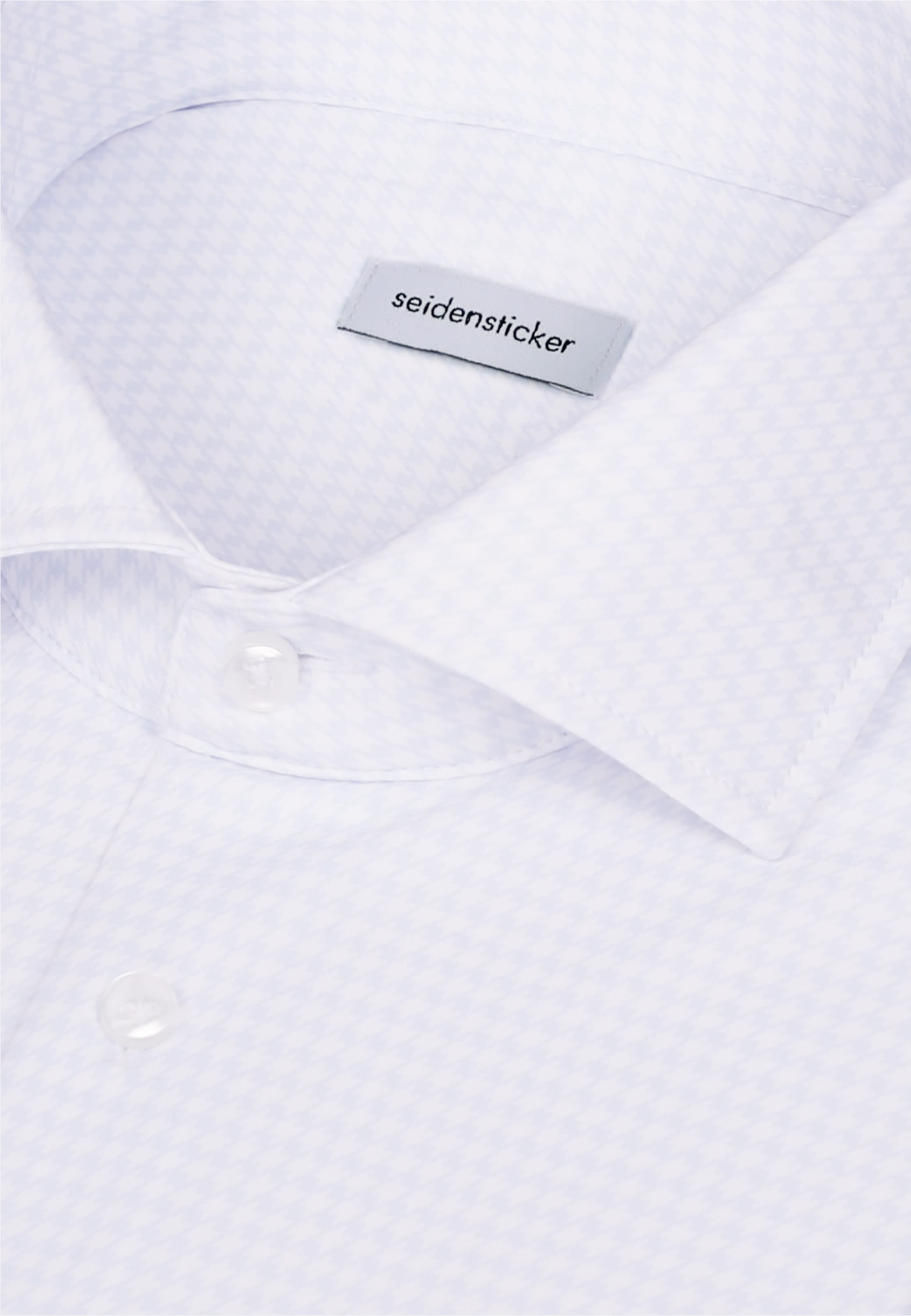 seidensticker Businesshemd »Schwarze Rose« Regular 1/1 Kentkragen Druck