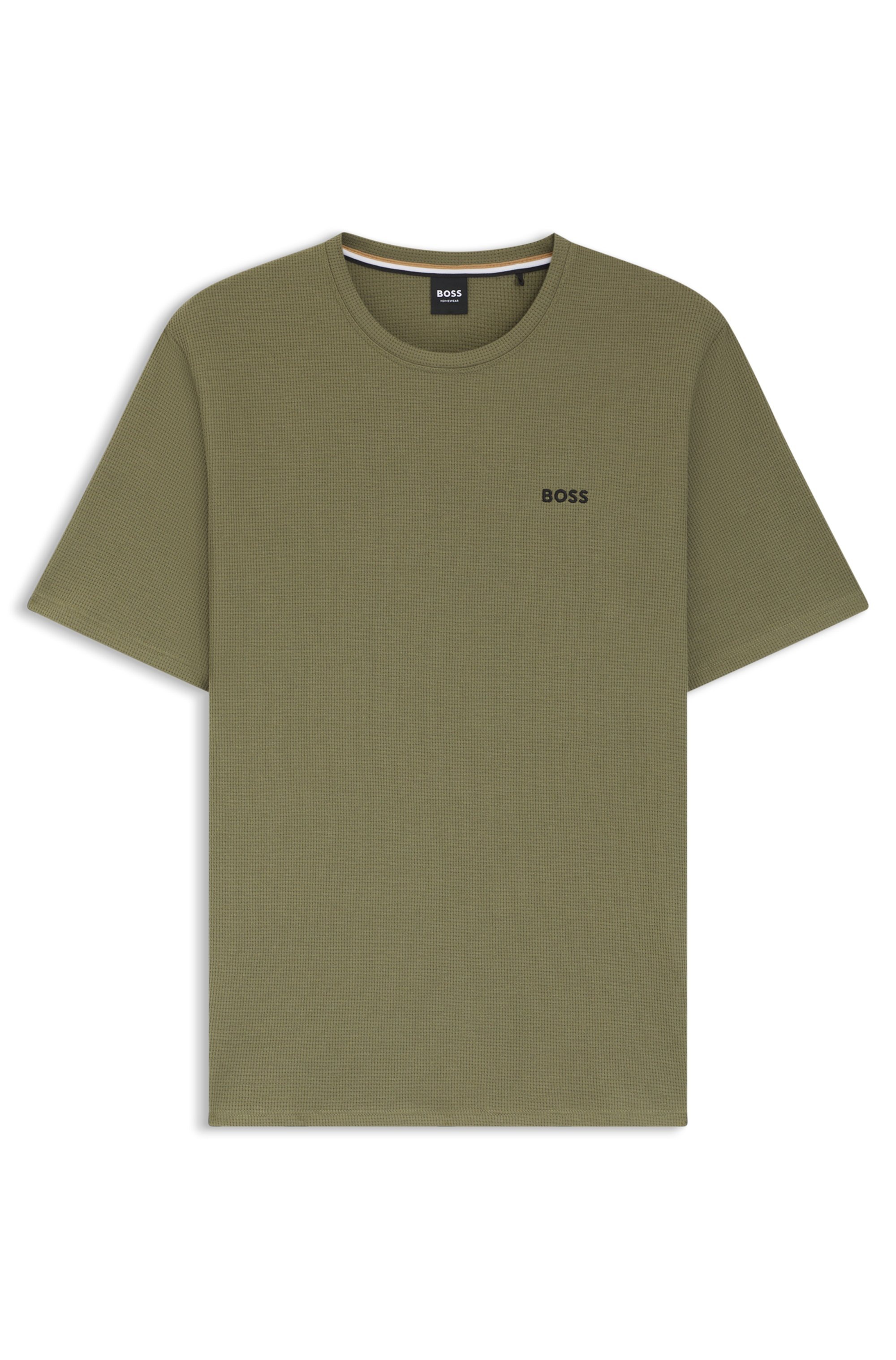 BOSS Pyjamaoberteil »Waffle T-Shirt«