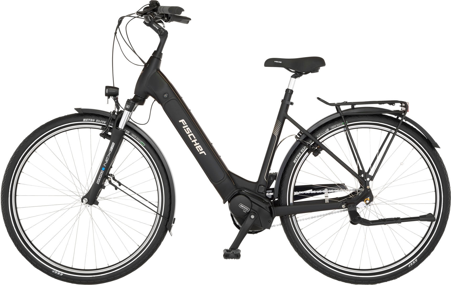 FISCHER Fahrrad E-Bike »CITA 2.2I 522«, 3 Gang, Shimano, Nexus, Mittelmotor 250 W, (Schloss), Pedelec, Elektrofahrrad für Damen u. Herren