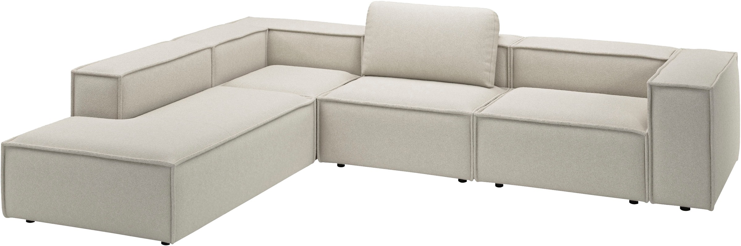 Places of Style Ecksofa »Watertown moderne L-Form«, Breite 311 cm