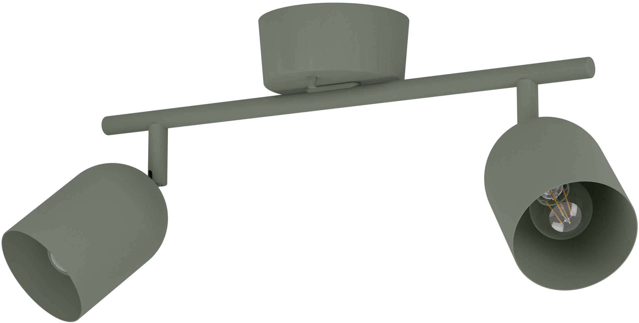 EGLO Deckenspot »TILSTON Spotlampe - Stahl - E14 - 2X40W - IP20« E14 1 Stk. Deckenlampe, Deckenstrahler, Strahler, L28 x B8 x H20,5 cm