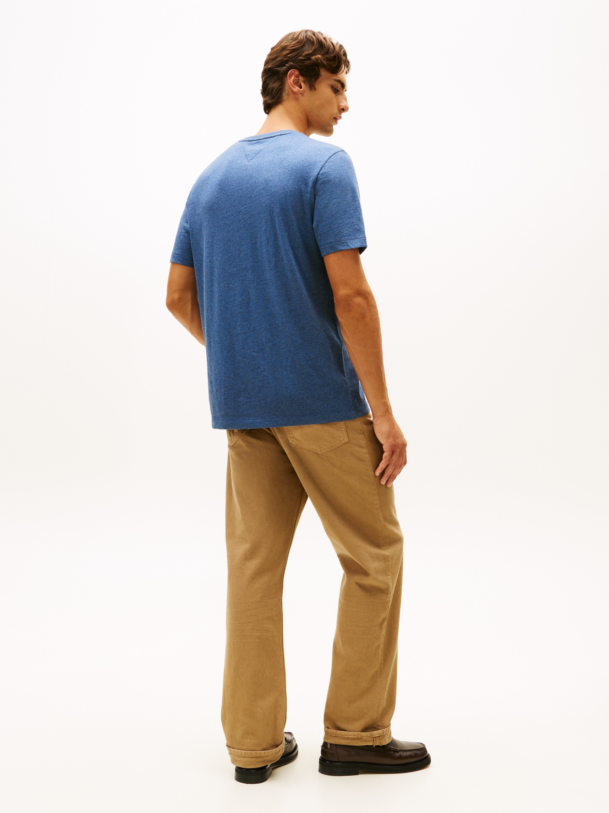 Tommy Hilfiger T-Shirt »ESSENTIAL HEATHER« meliert, regular fit, Rundhals, Basic