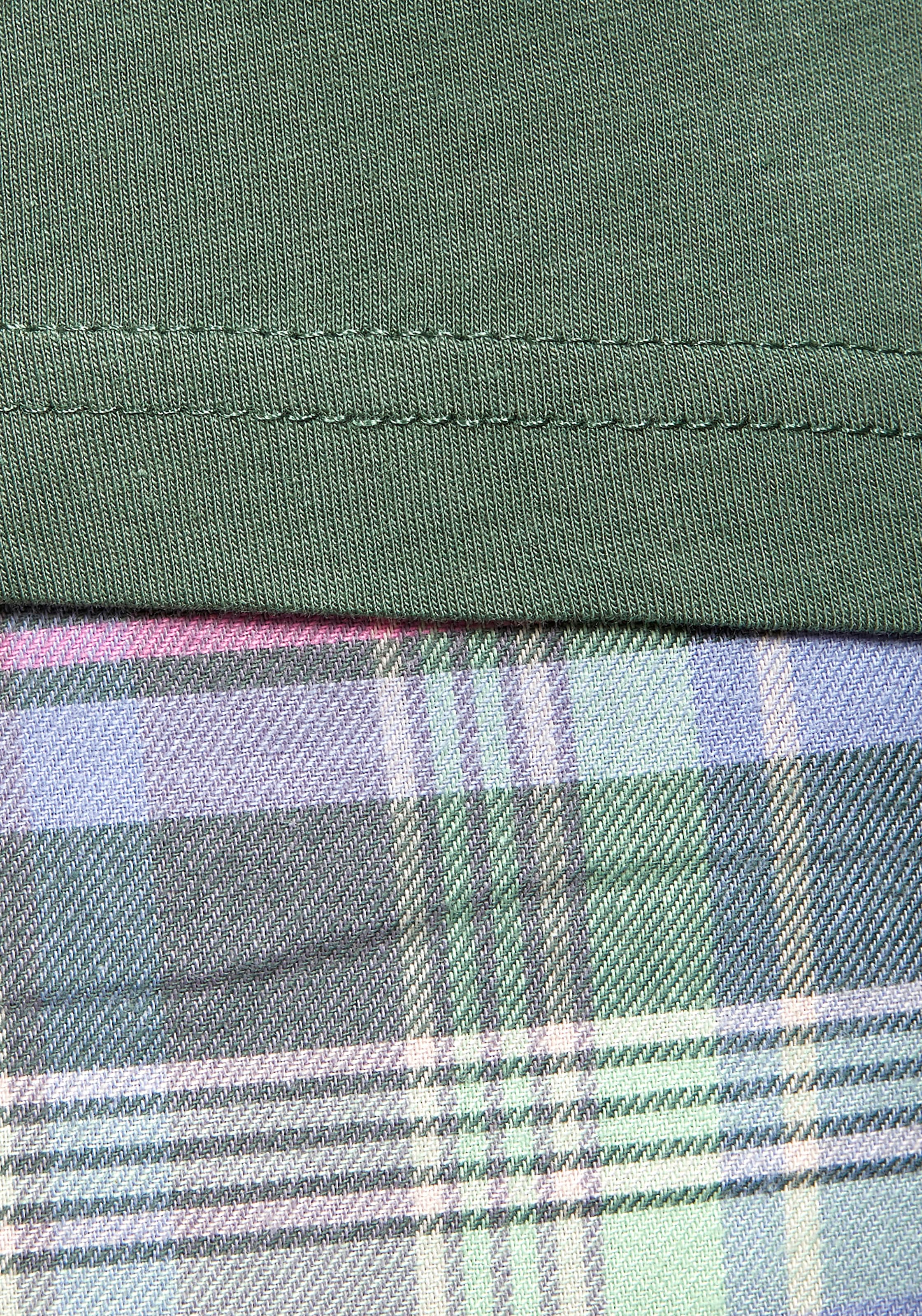 Vivance Dreams Pyjama 2-teilig, 2 tlg. aus kuschelig weichem Flanell