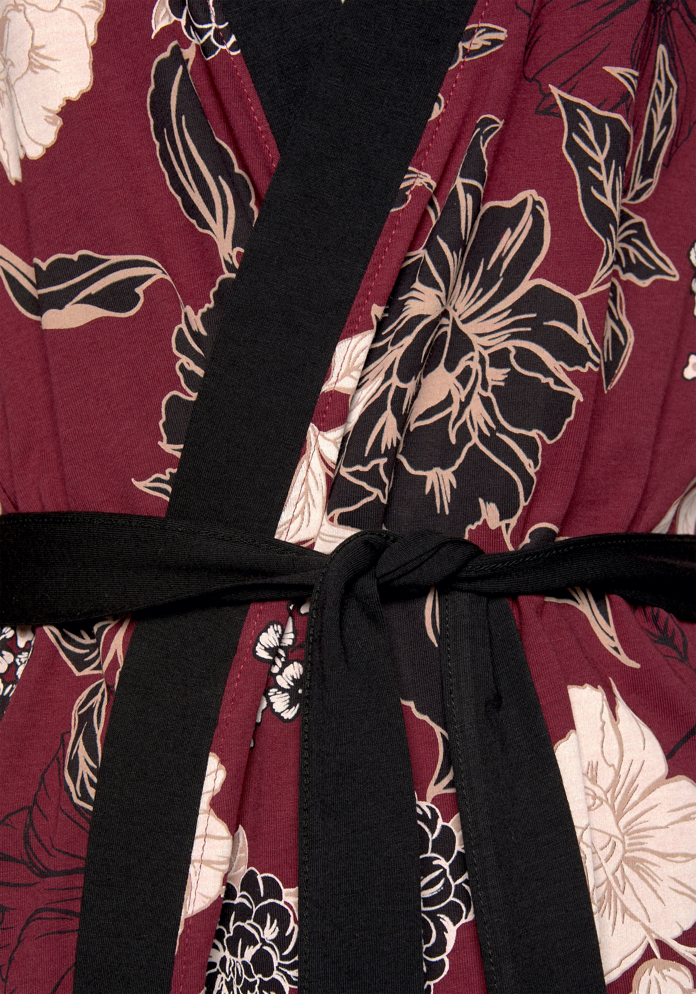 s.Oliver Kimono, mit Blumen-Dessin bei ♕