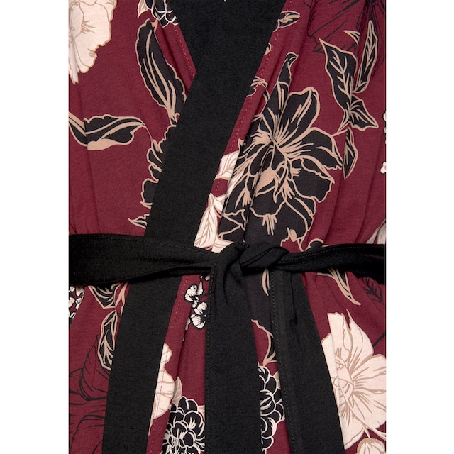 s.Oliver Kimono, mit Blumen-Dessin bei ♕