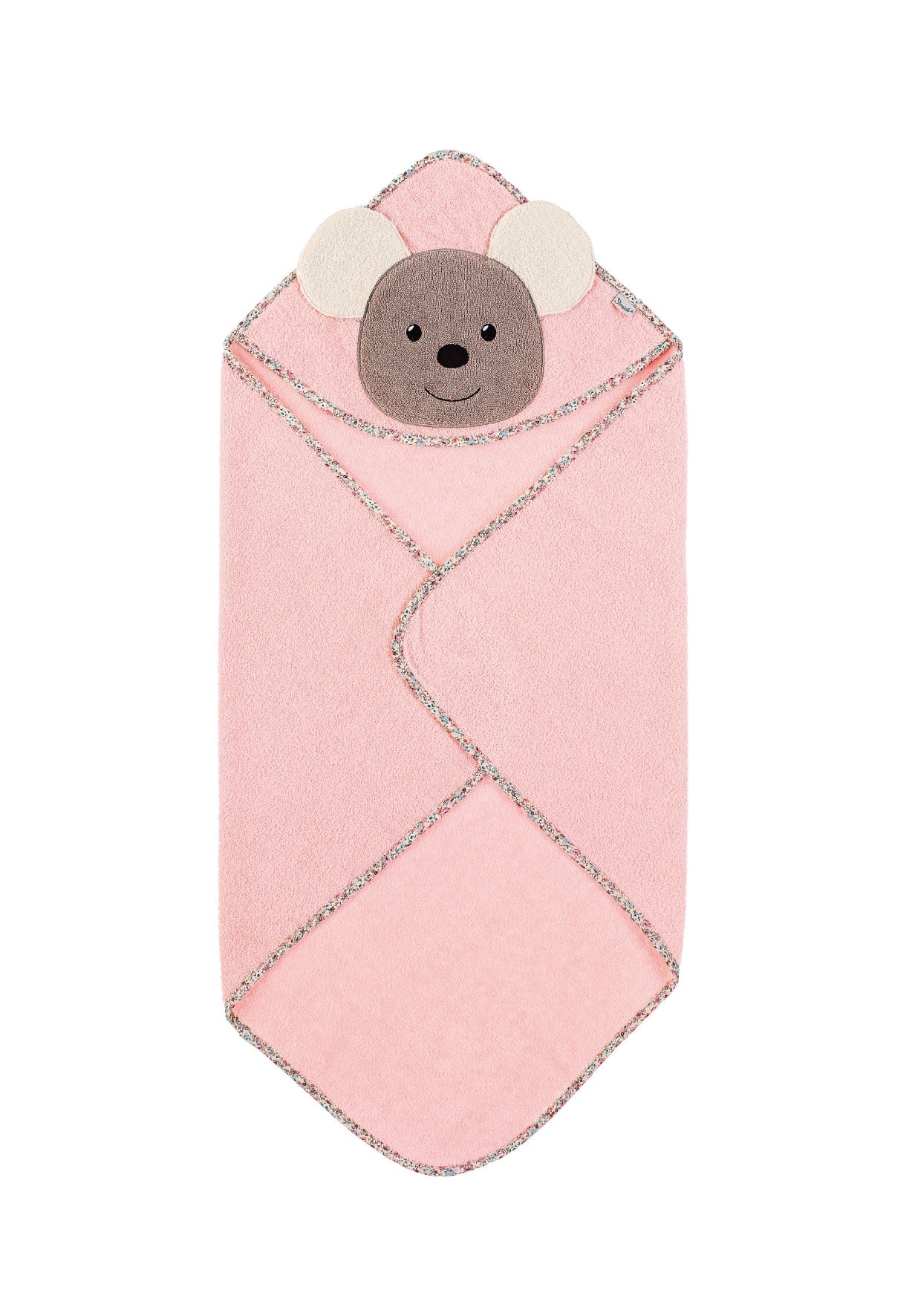 Sterntaler® Kapuzenhandtuch »Motiv-Kapuzenbadetuch MAUS Mabel«, (1 St.)