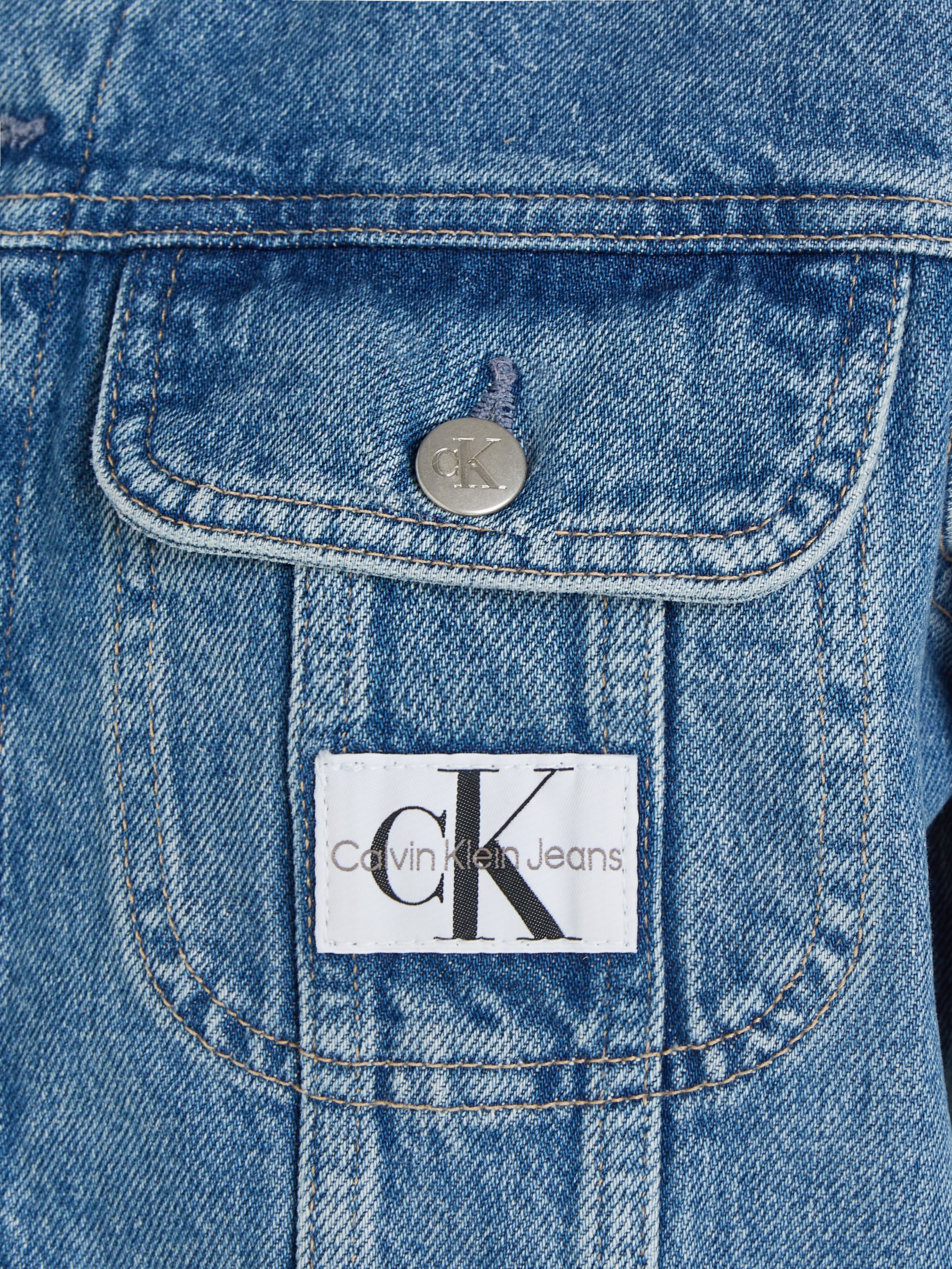 bei ♕ Jeansjacke »CROPPED Klein Calvin Jeans DENIM 90S JACKET«