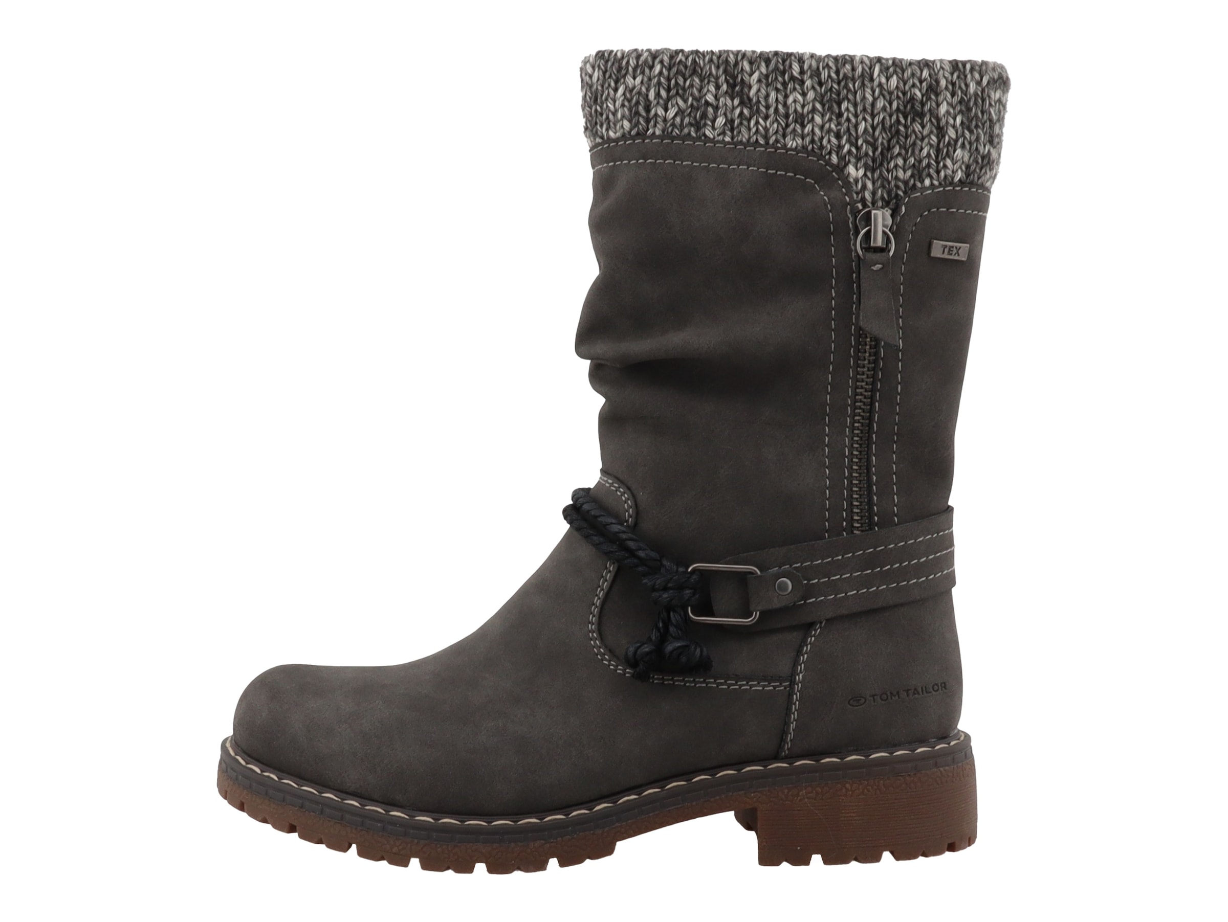 TOM TAILOR Stiefel  , Blockabsatz, Kurzstiefel in Bequemweite G (= weit)