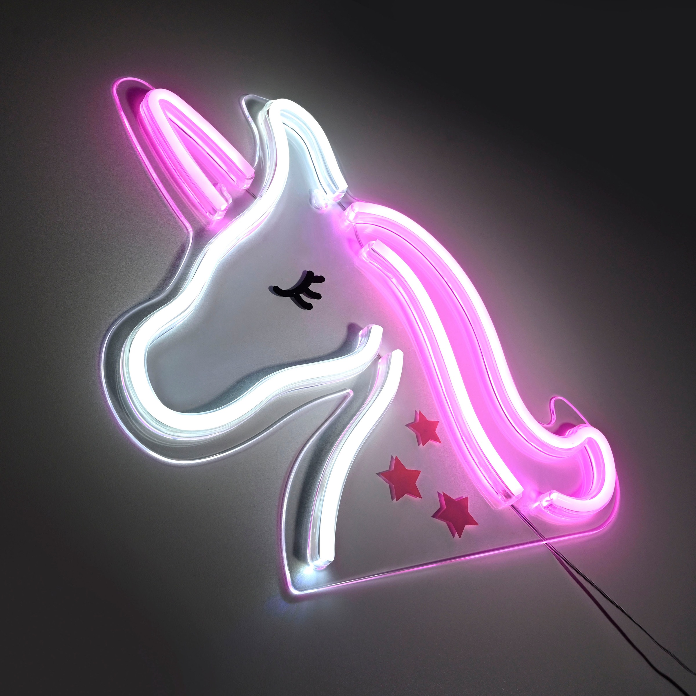 JUST LIGHT LED Wandleuchte »NEON-UNICO«, 1 flammig, Leuchtmittel LED-Board | LED fest integriert