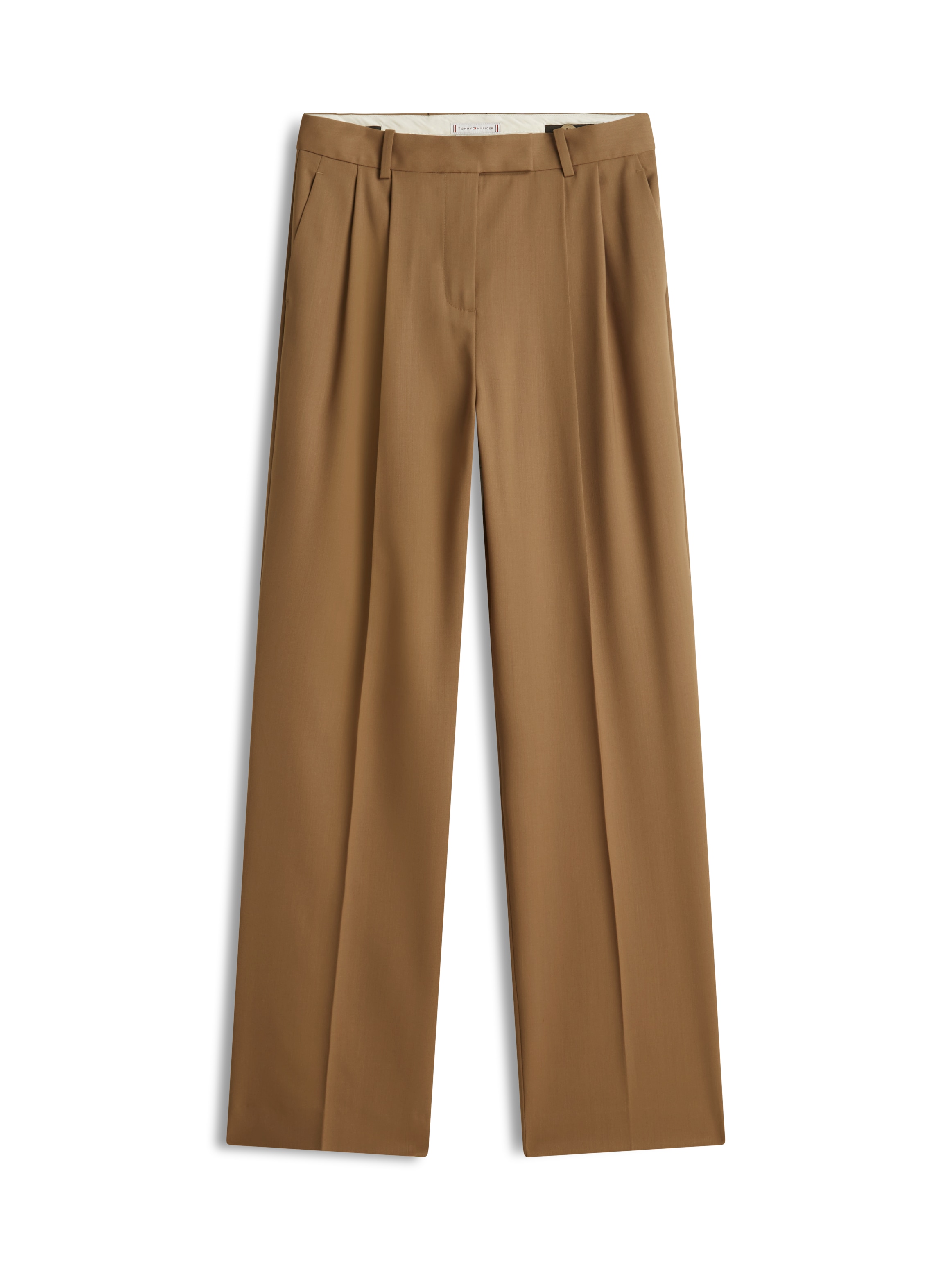 Tommy Hilfiger »TIMELESS WOOL RLXD STRT PANT«  mit Wolle