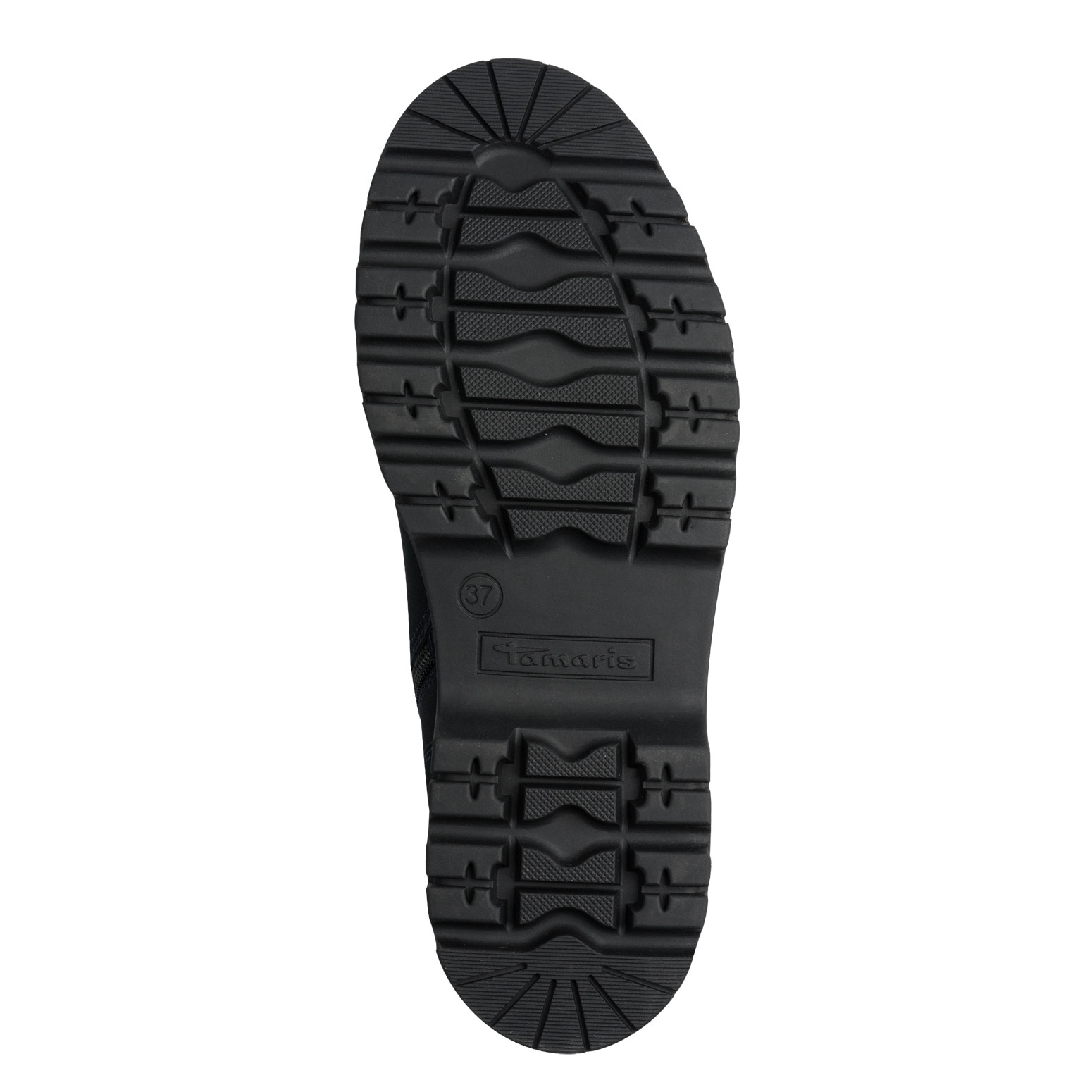 Tamaris Chelseaboots, Blockabsatz, Basicboots, Stiefelette mit dezenten Ziernähten